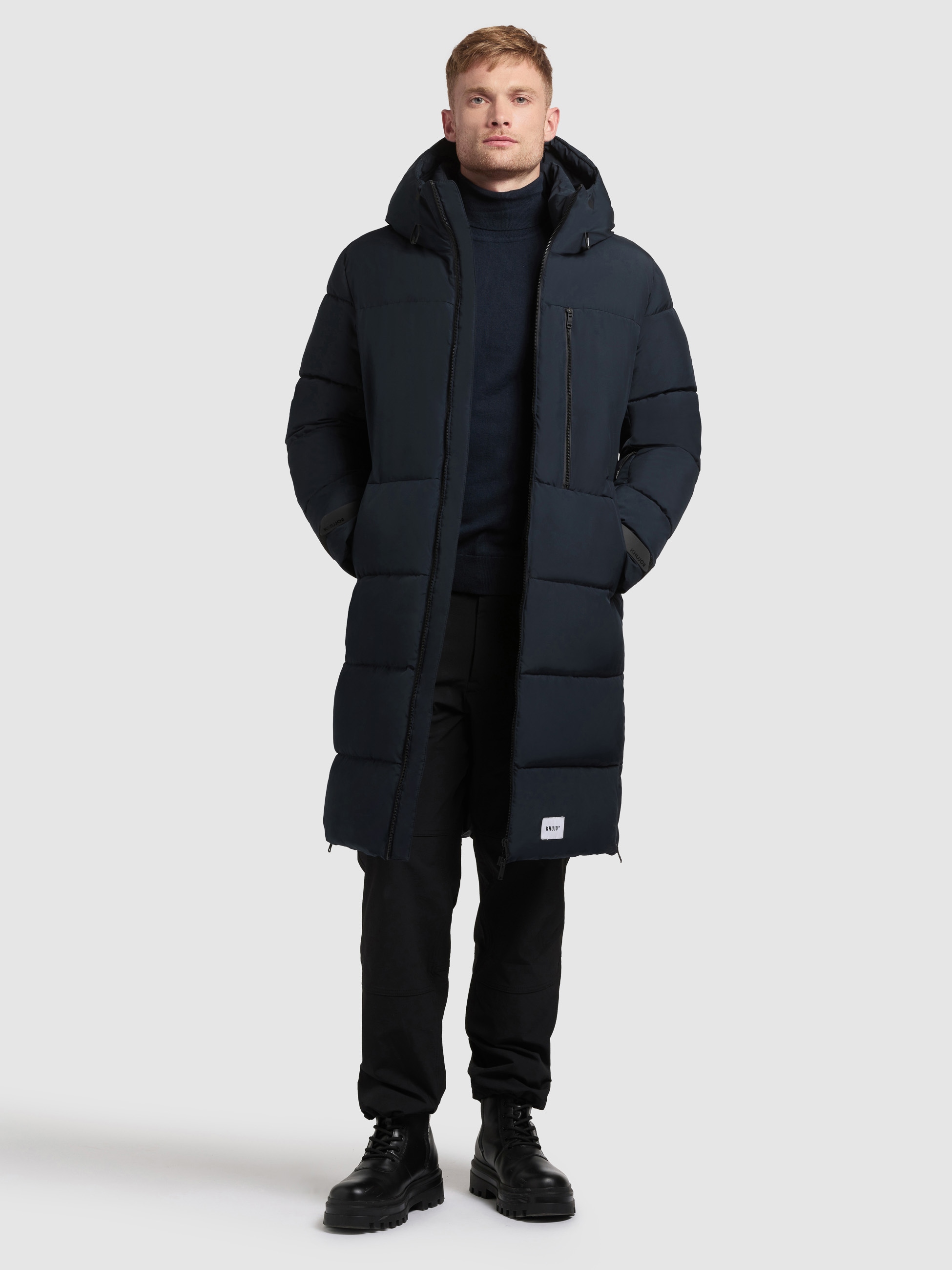 khujo Steppmantel »SIRAM2« mit vielen praktischen Details