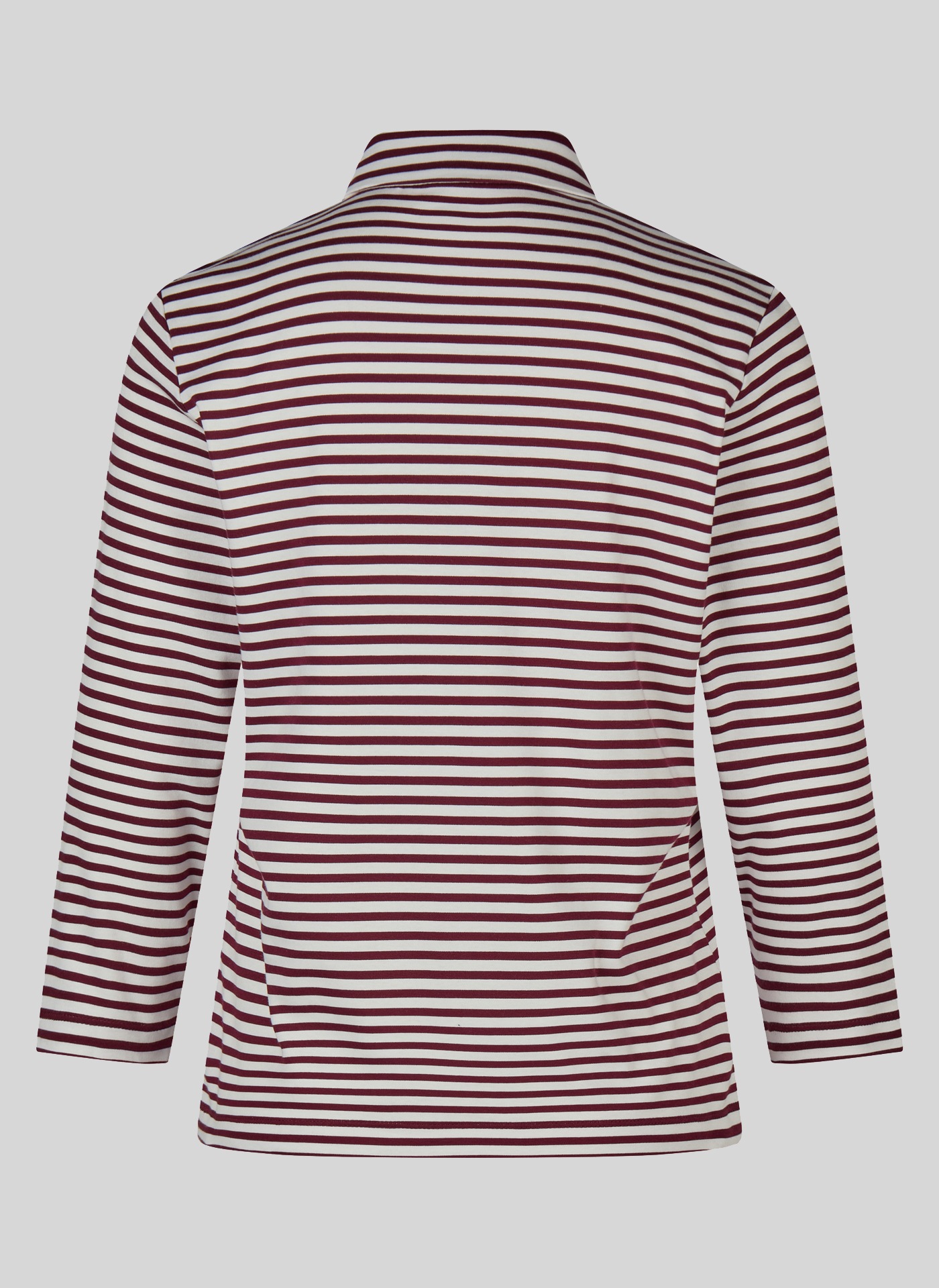 Rabe 3/4-Arm-Shirt mit Hemdkragen und Reißverschluss