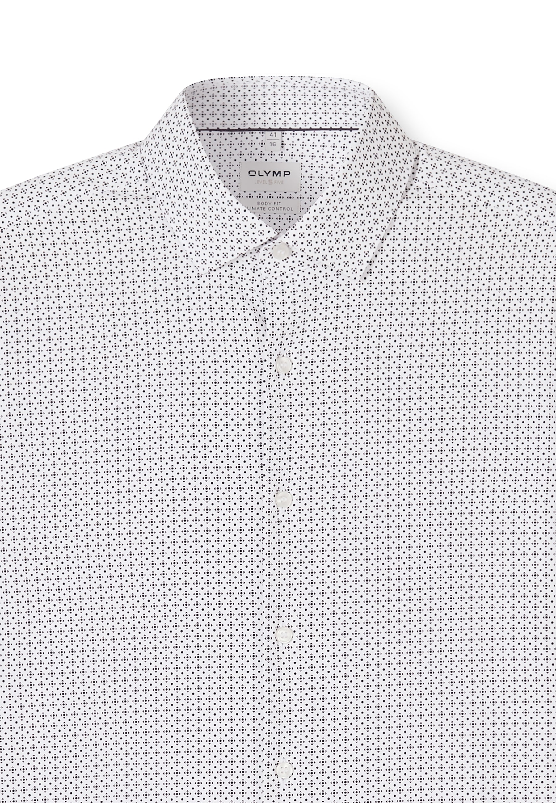 OLYMP Langarmhemd »Level Five« Businesshemd, body fit, Kentkragen, Climate Control
