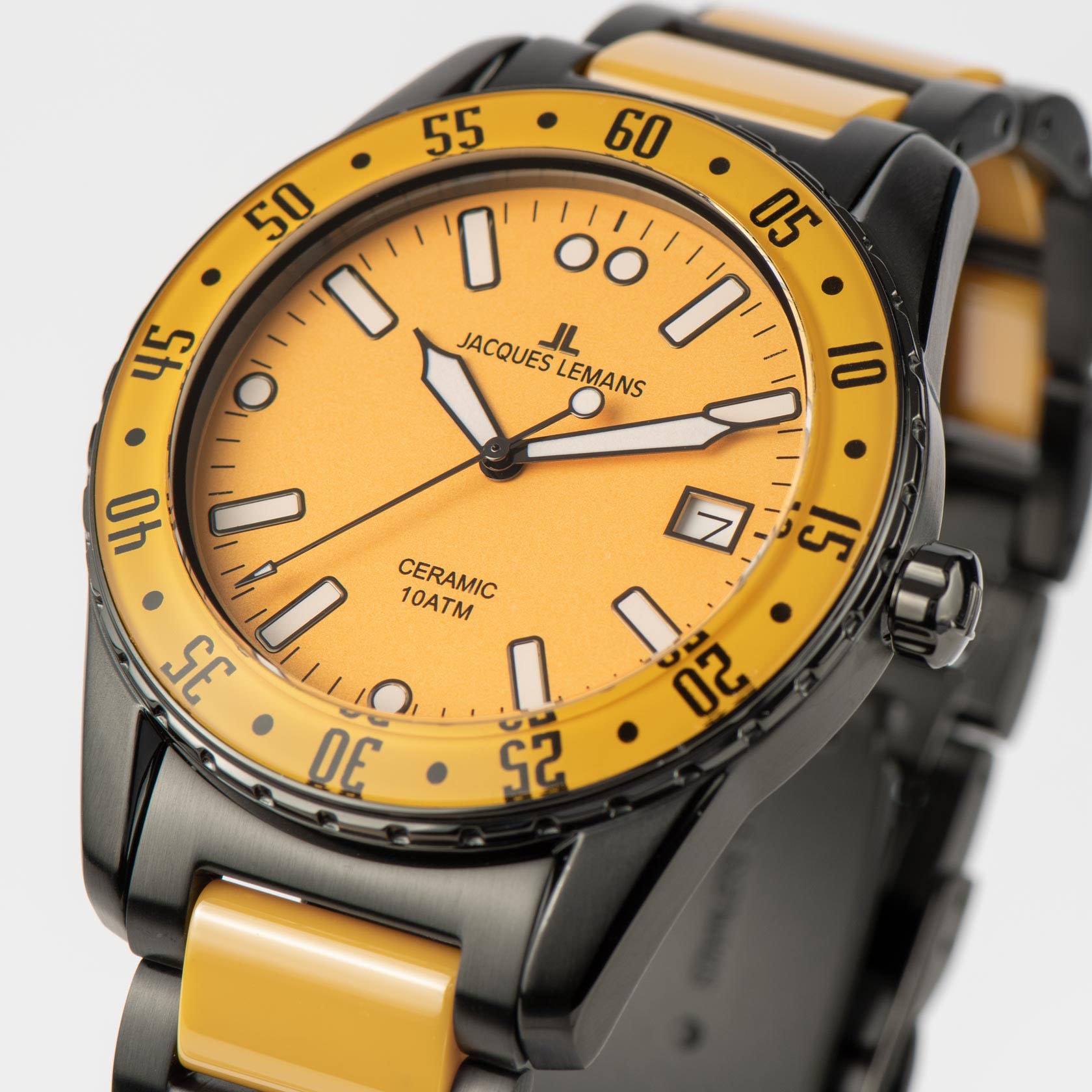 Jacques Lemans »Liverpool« Quarzuhr, Armbanduhr, Herrenuhr, bis 10 bar wasserdicht, analog, Datum