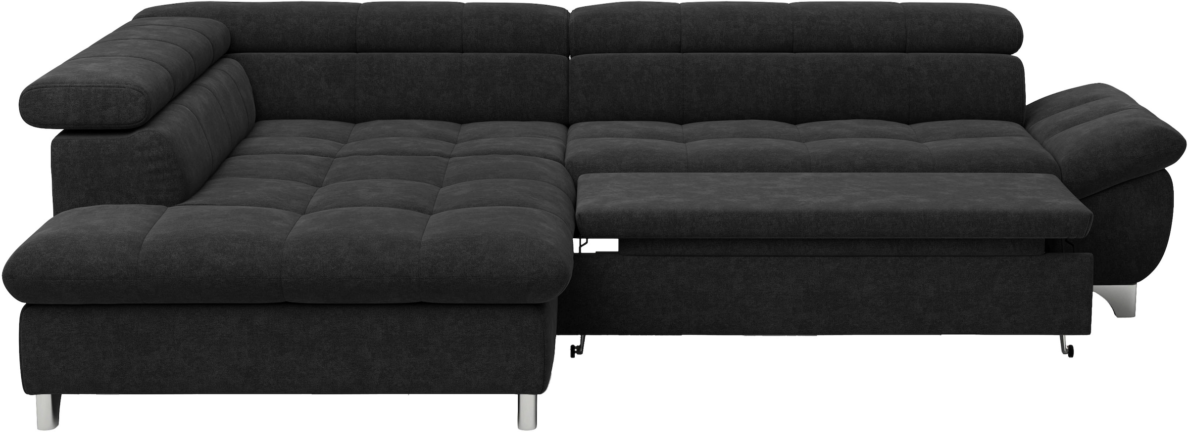 COTTA Ecksofa »Gemini L-Form«, mit Kopfteilverstellung, wahlweise mit Bettfunktion