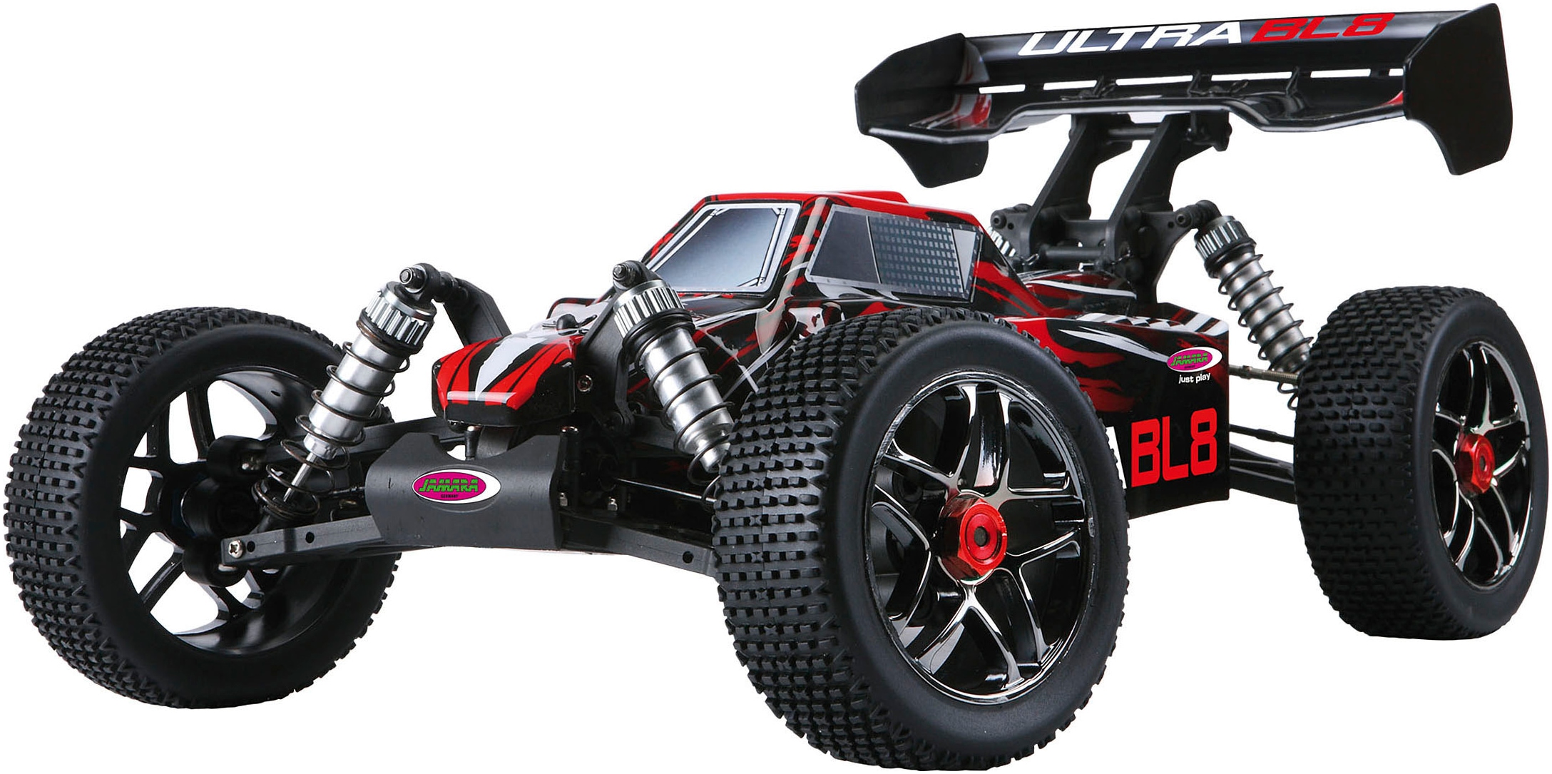 Jamara RC-Buggy »Ultra BL8 Buggy 4WD, 1:8, Lipo 2,4GHz«, mit Allradantrieb