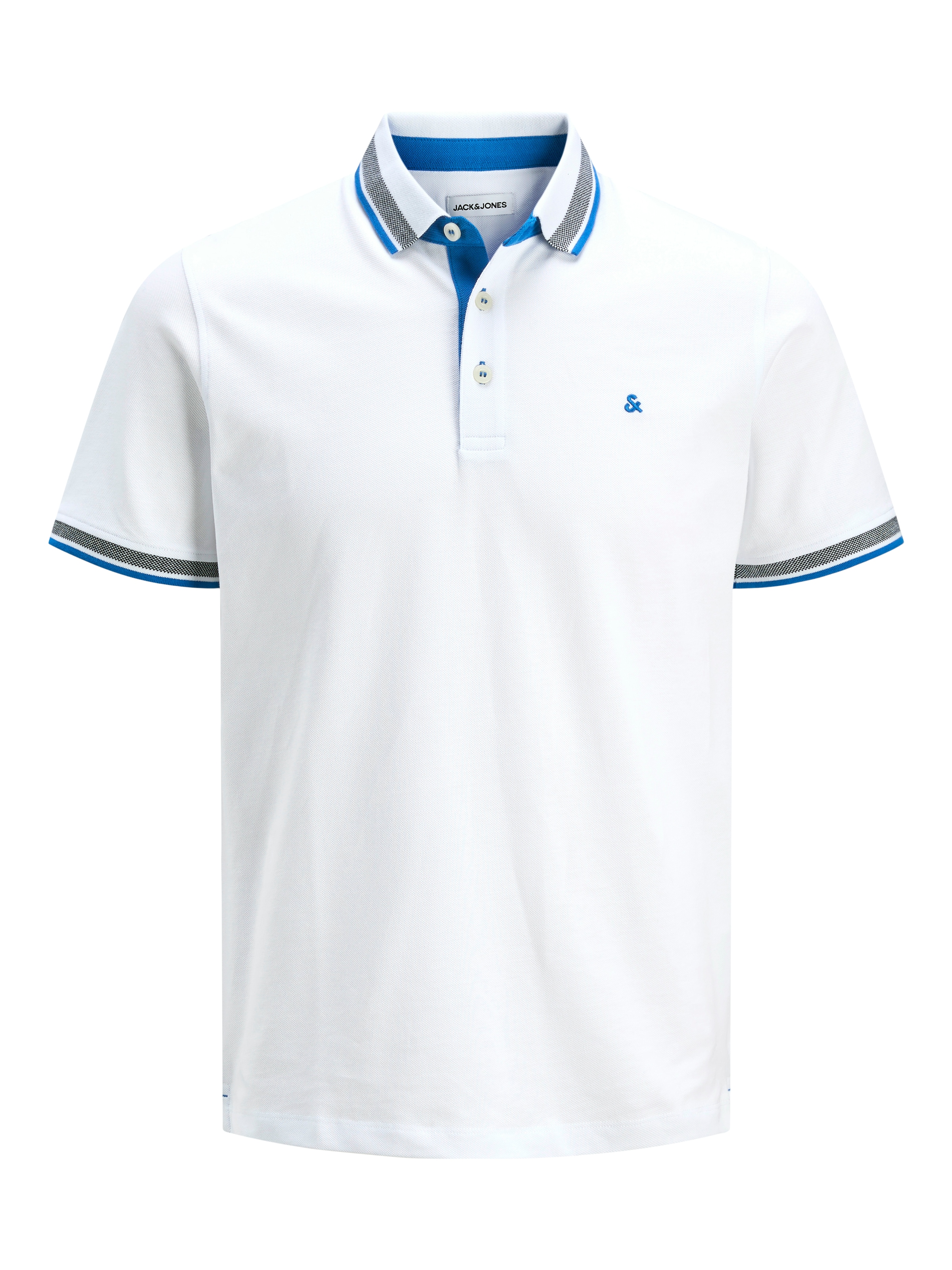 Jack & Jones Poloshirt »JJEPAULOS POLO SS NOOS«, mit Logo Stickerei