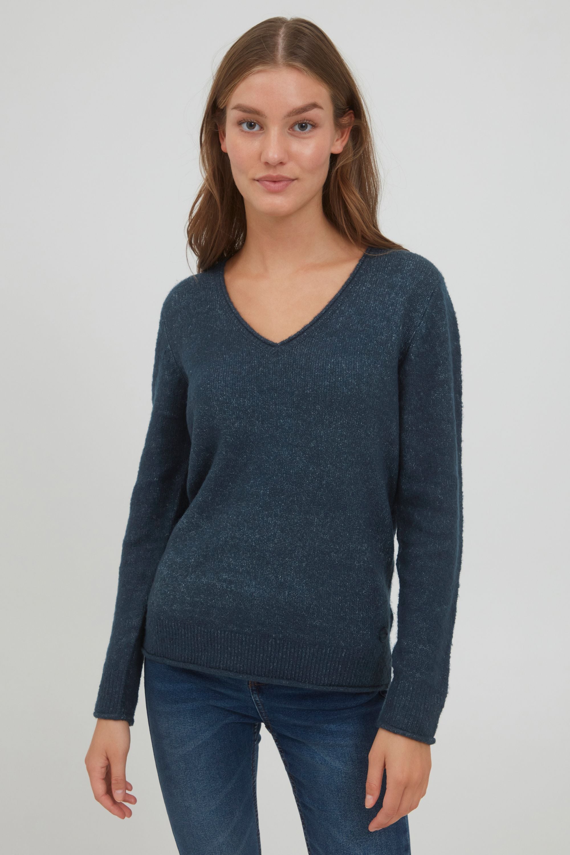 OXMO Strickfleece-Pullover »Strickpullover OXIlva«