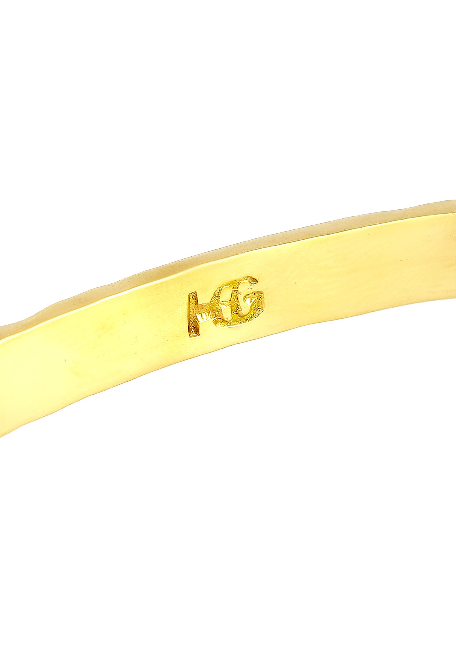 HAZE & GLORY Armreif »Armband Armreif - Salvation gehämmert 925 Silber«