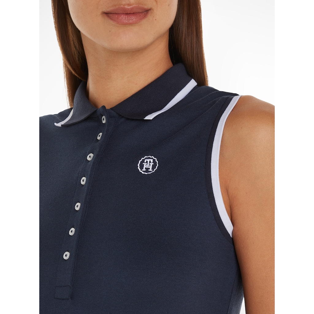 Tommy Hilfiger Polokleid »SMD TIP LYCLL MIDI POLO DRS NS«