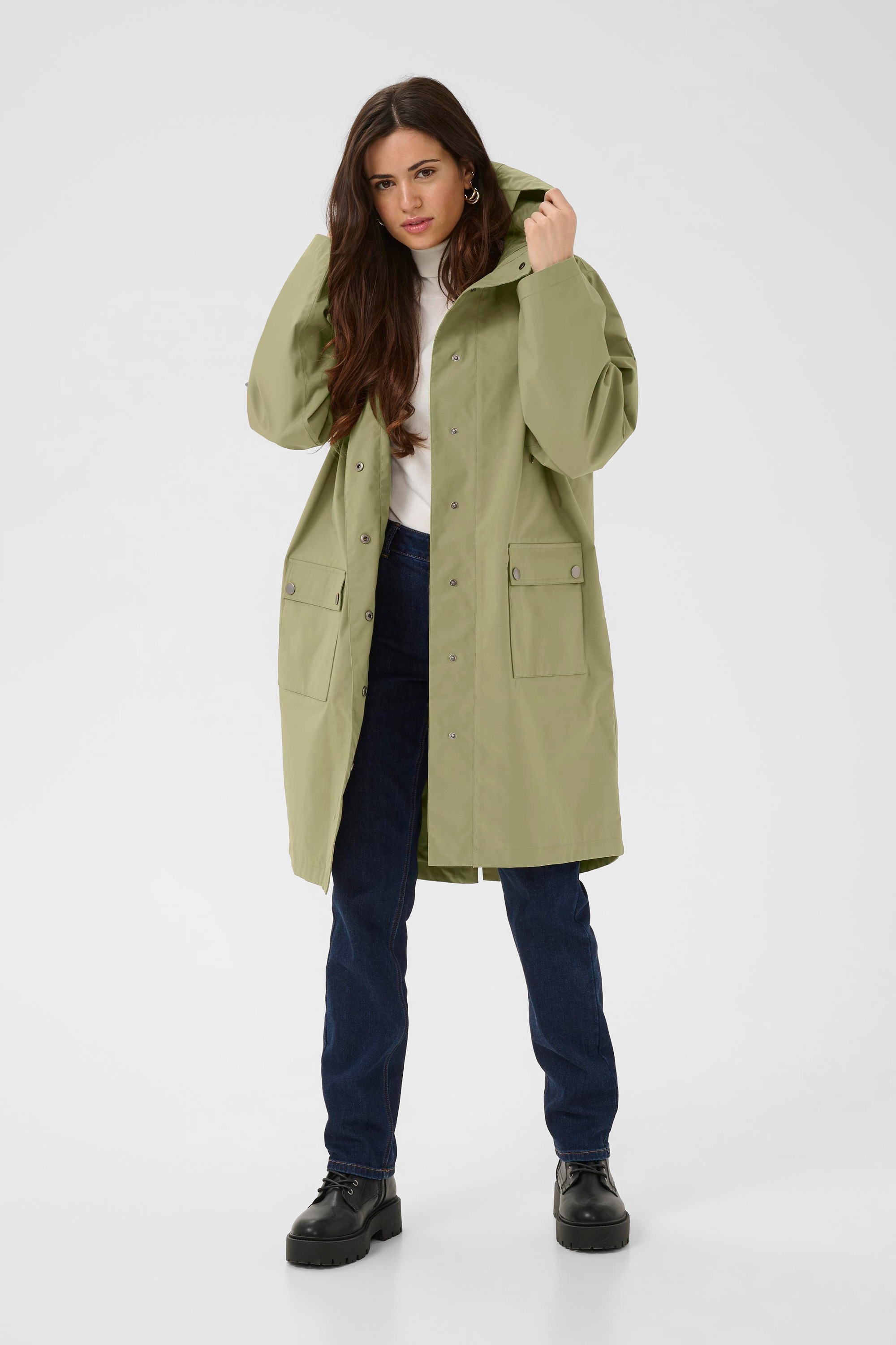 KAFFE Wintermantel »Jacke KAennie«