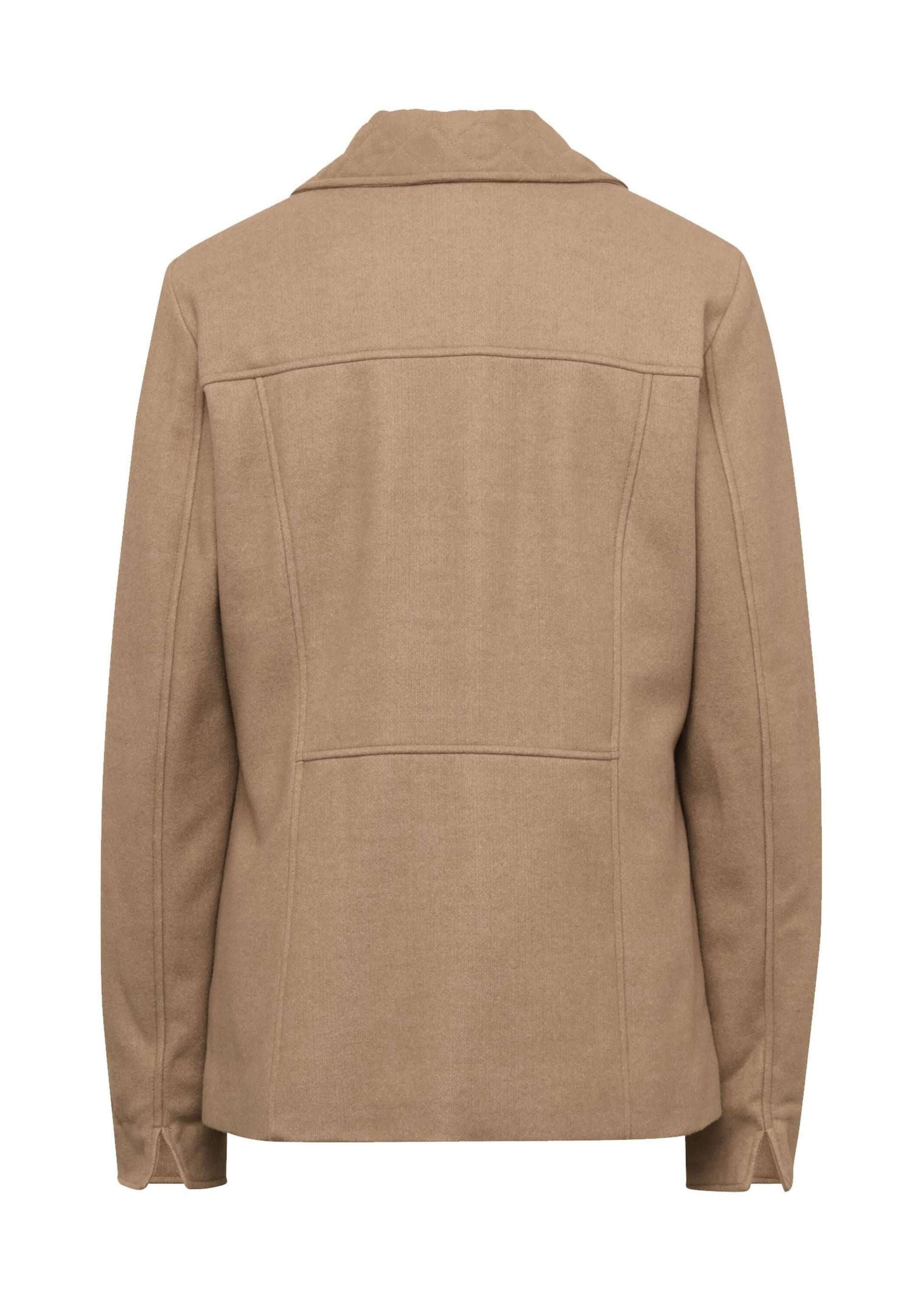 GOLDNER Kurzjacke »Jacke in Velourslederoptik«