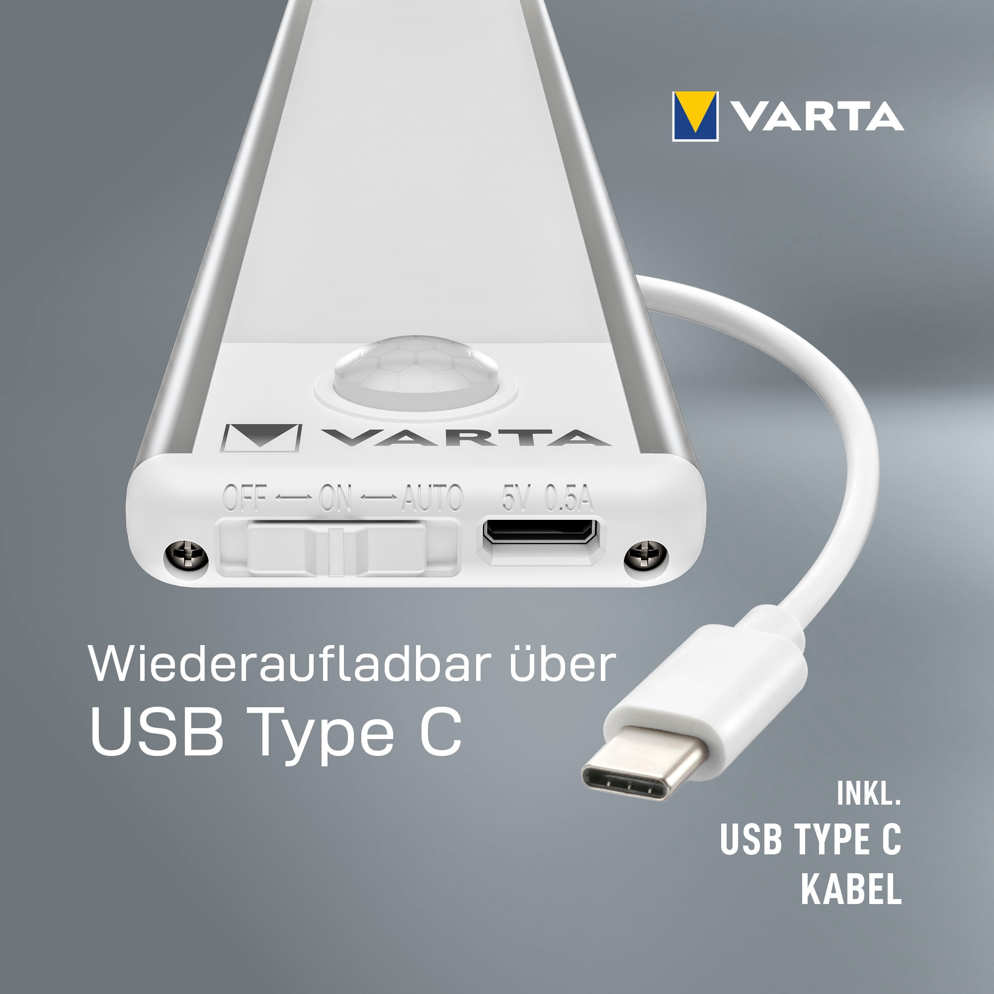 VARTA Unterbauleuchte »Motion Sensor Slim Light«