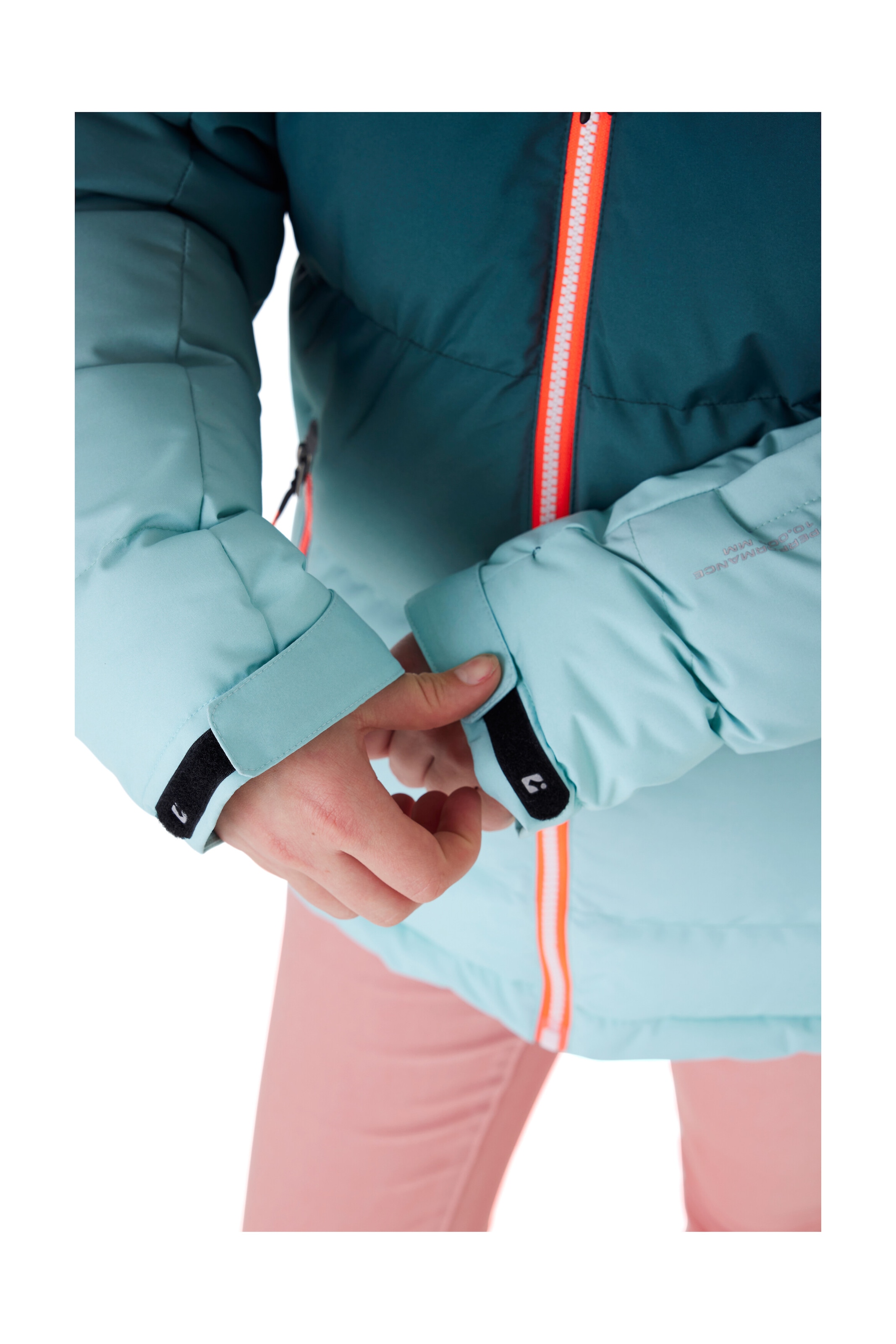 Killtec Skijacke »KSW 330 GRLS SKI QLTD JCKT« Wasserabweisende Winterjacke, atmungsaktiv, verstellbare Kapuze
