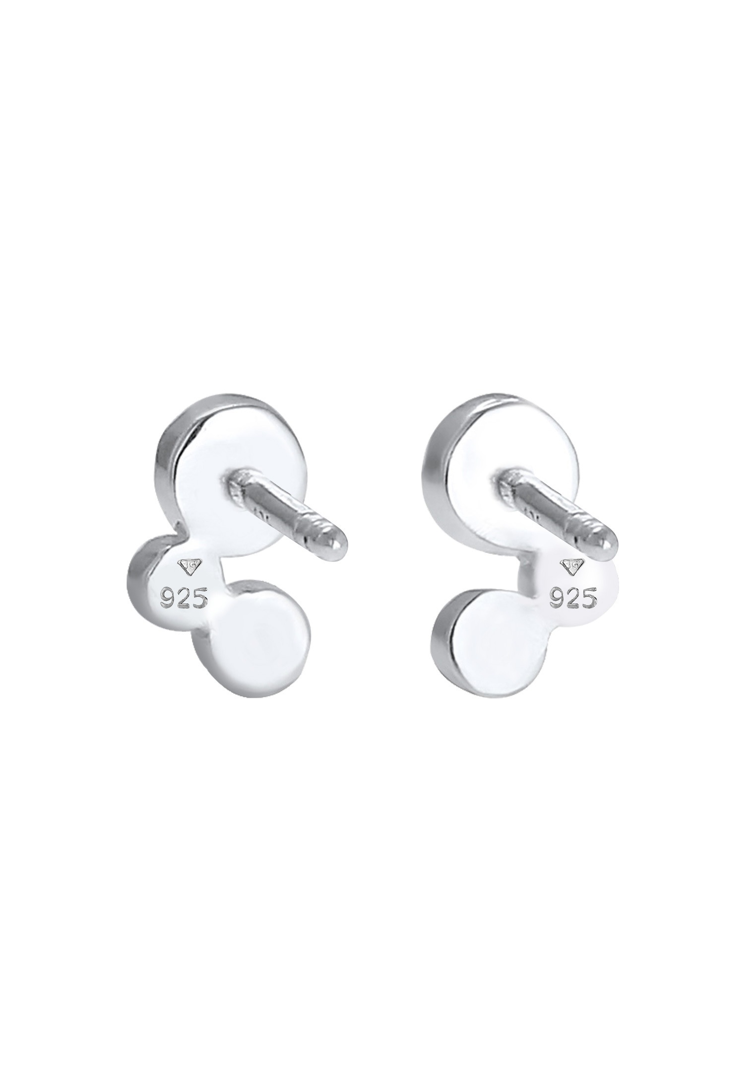 Elli Paar Ohrstecker »Ohrringe Kristalle Rund 925 Silber«