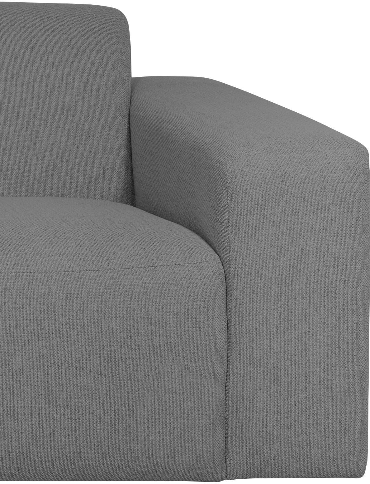 INOSIGN Ecksofa »Koa,228cm, L-Form, Modulsofa, Webstoff, Cord«, Designsofa, weicher Lounge-Sitzkomfort, Welleunterfederung, bodentief