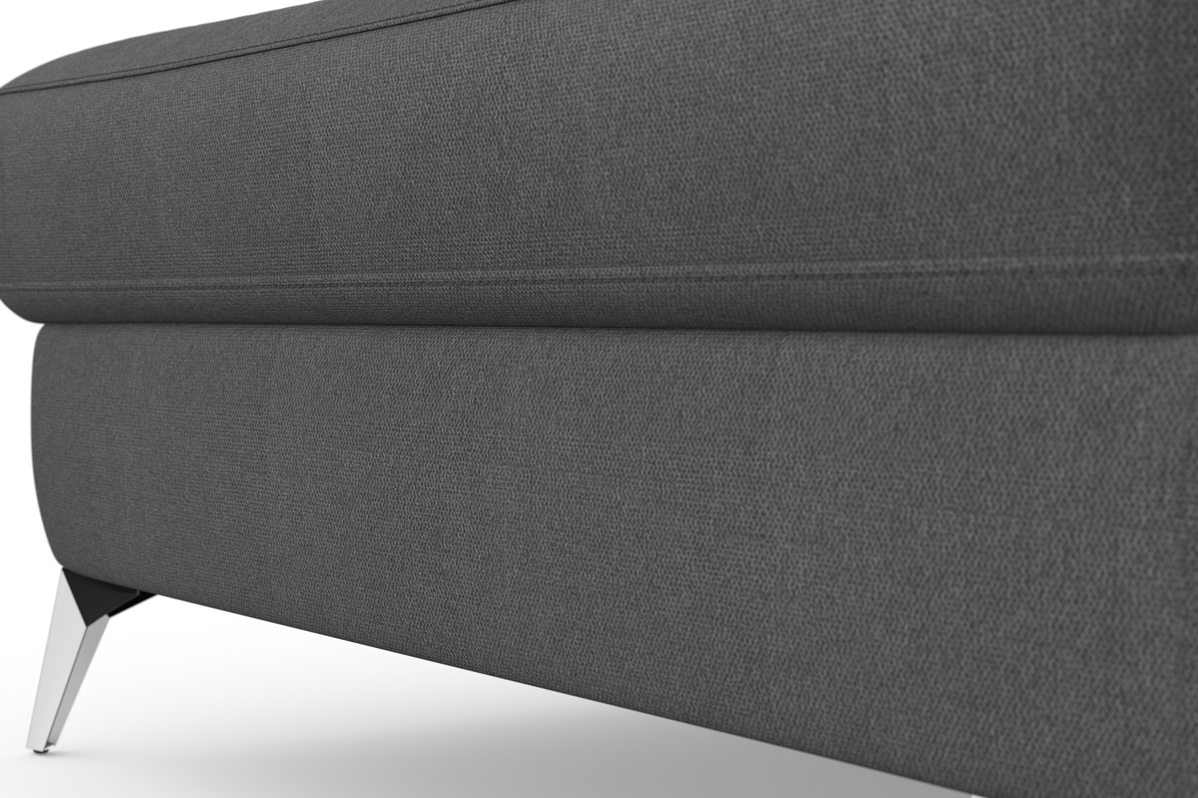 sit&more Ecksofa »Padua L-Form«, inklusive Sitztiefenverstellung, Armteilfunktion und Federkern
