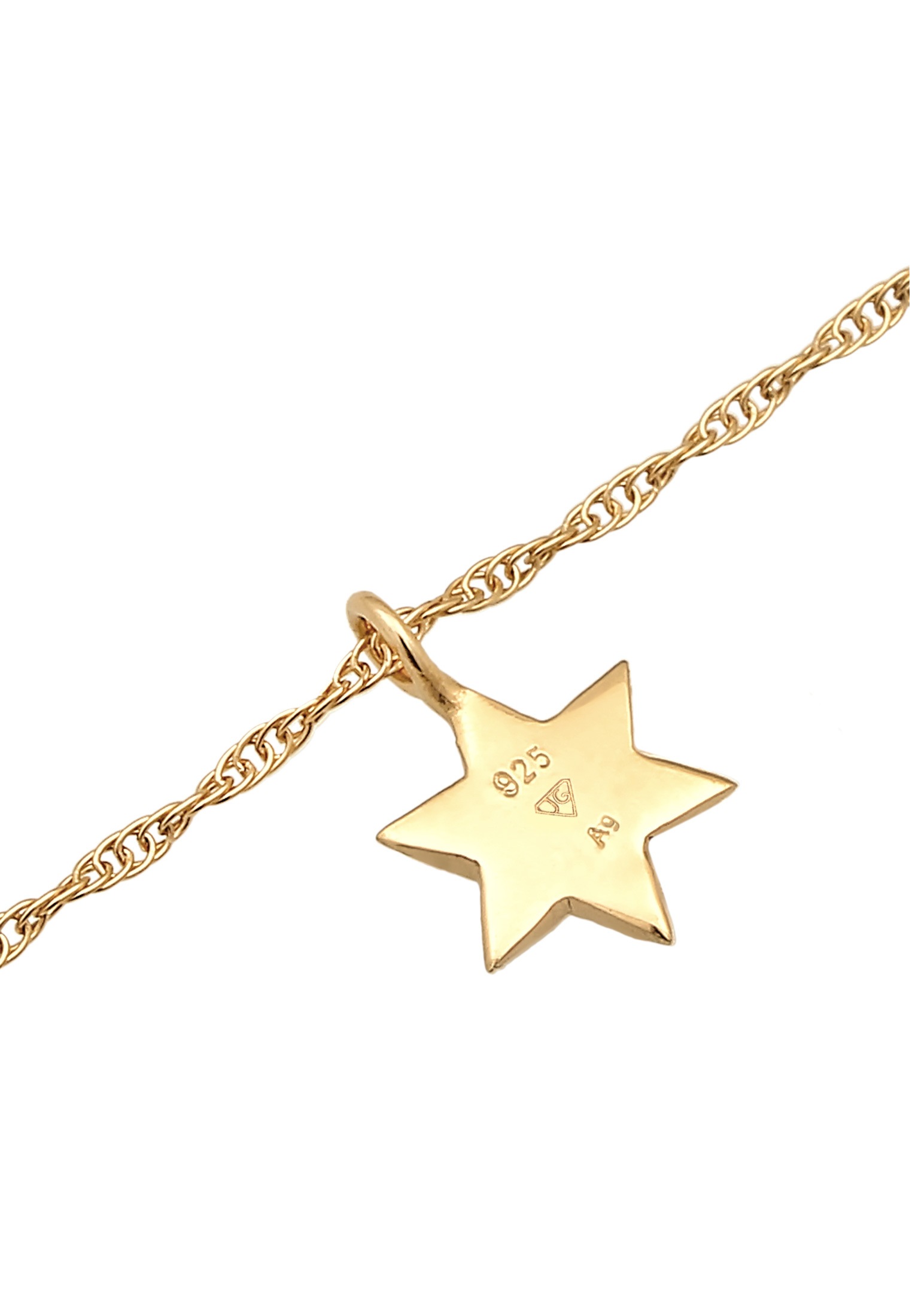 Elli Choker »Halskette Choker Stern Opal Astro 925 Silber«