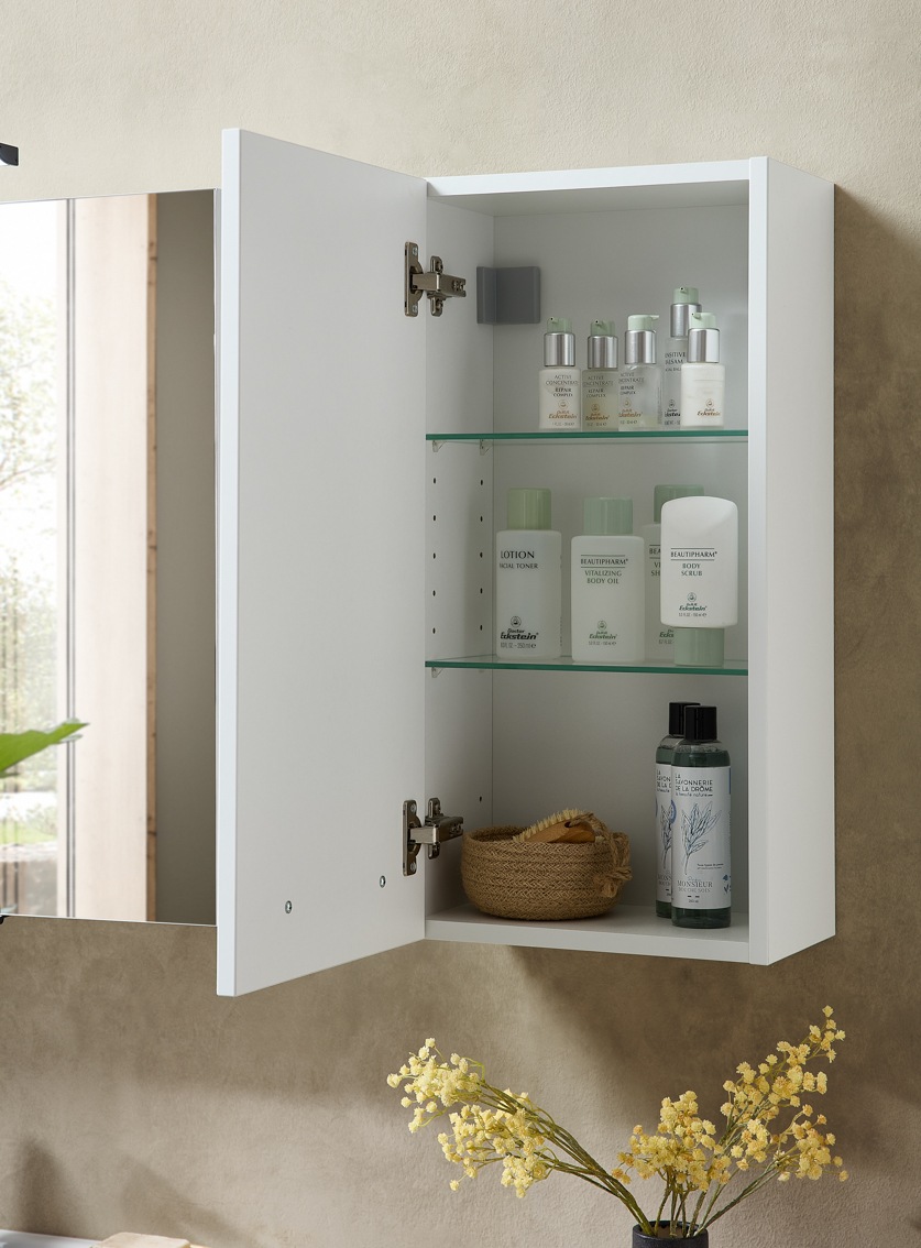 Saphir Hängeschrank »Quickset 500, Badschrank 32,4 cm, 1 Tür, 2 Einlegeboden« Badezimmer-Hängeschrank, Wandschrank