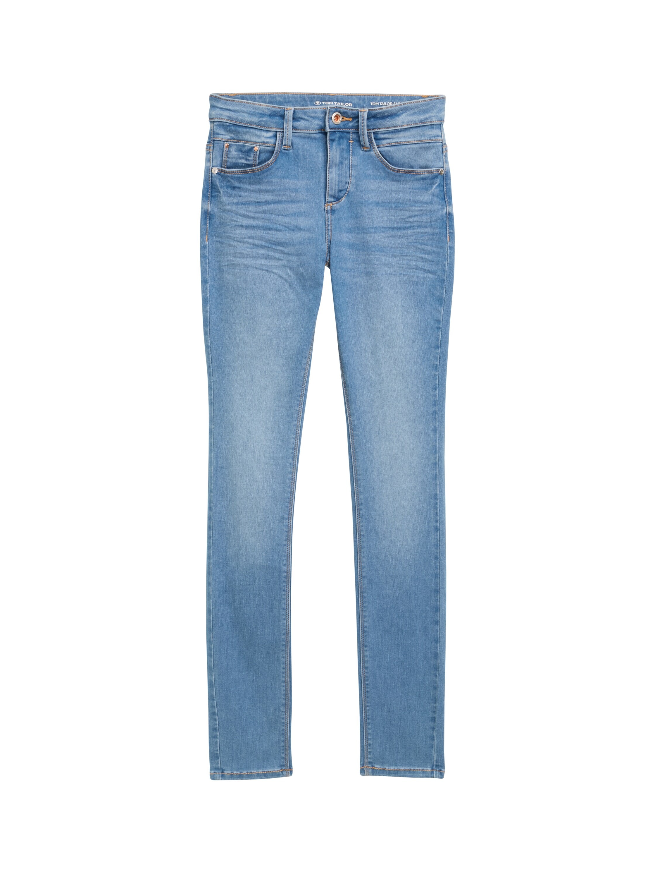 TOM TAILOR Skinny-fit-Jeans, in blauer Waschung