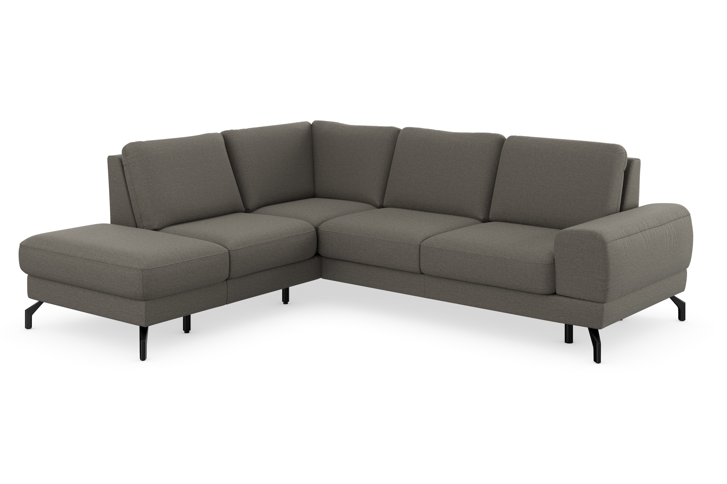 sit&more Ecksofa »Cinturo L-Form«, inklusive Sitztiefenverstellung und Federkern, Sitzhöhe 45 cm