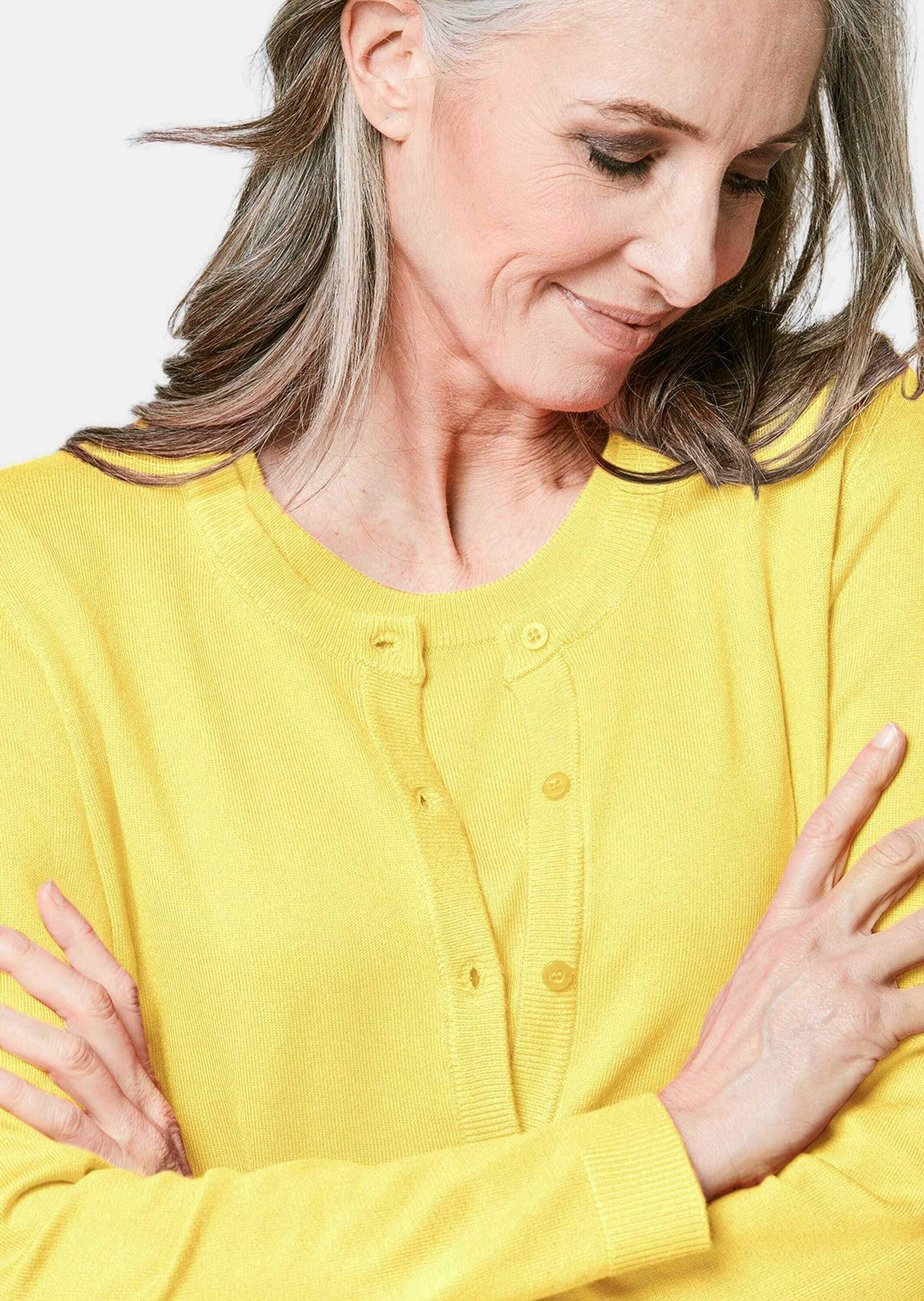 GOLDNER Strickpullover »Kurzgröße Strickset« keine/nicht relevant