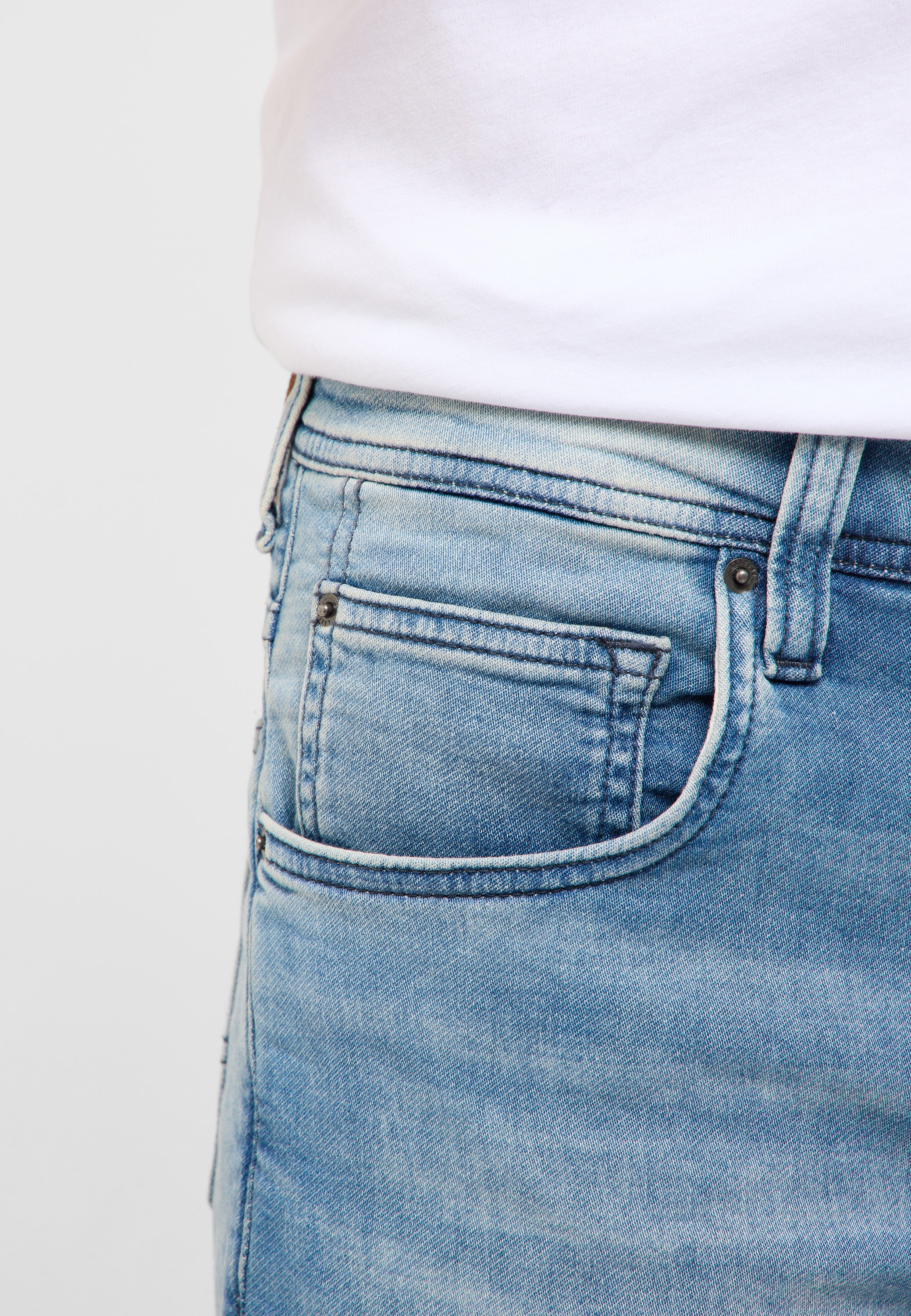MUSTANG Regular-fit-Jeans »Herren Style Chicago Shorts«