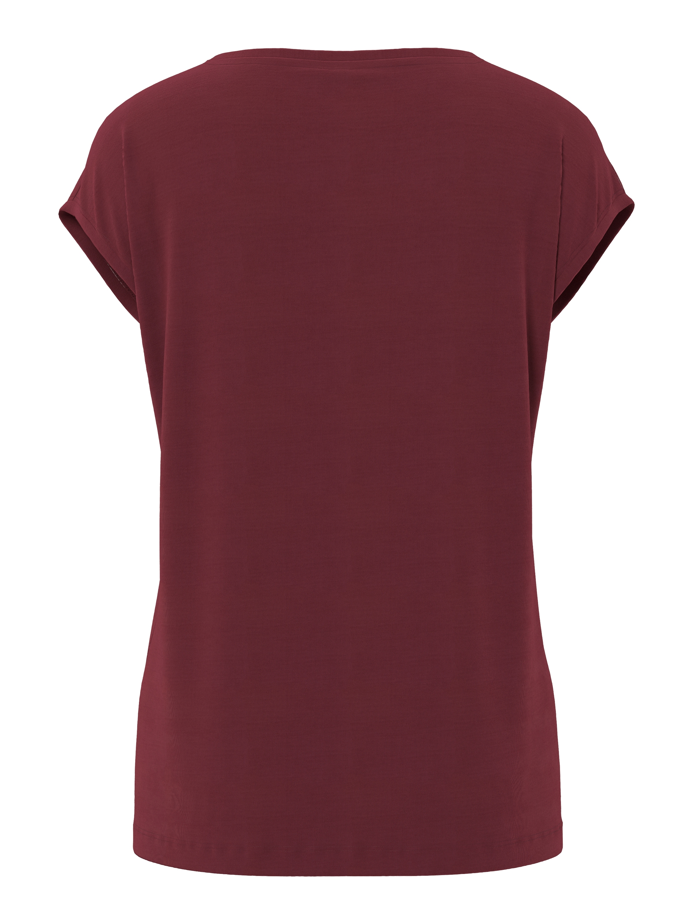 pieces Kurzarmshirt »PCKAMALA TEE NOOS BC« Materialmix, regular fit