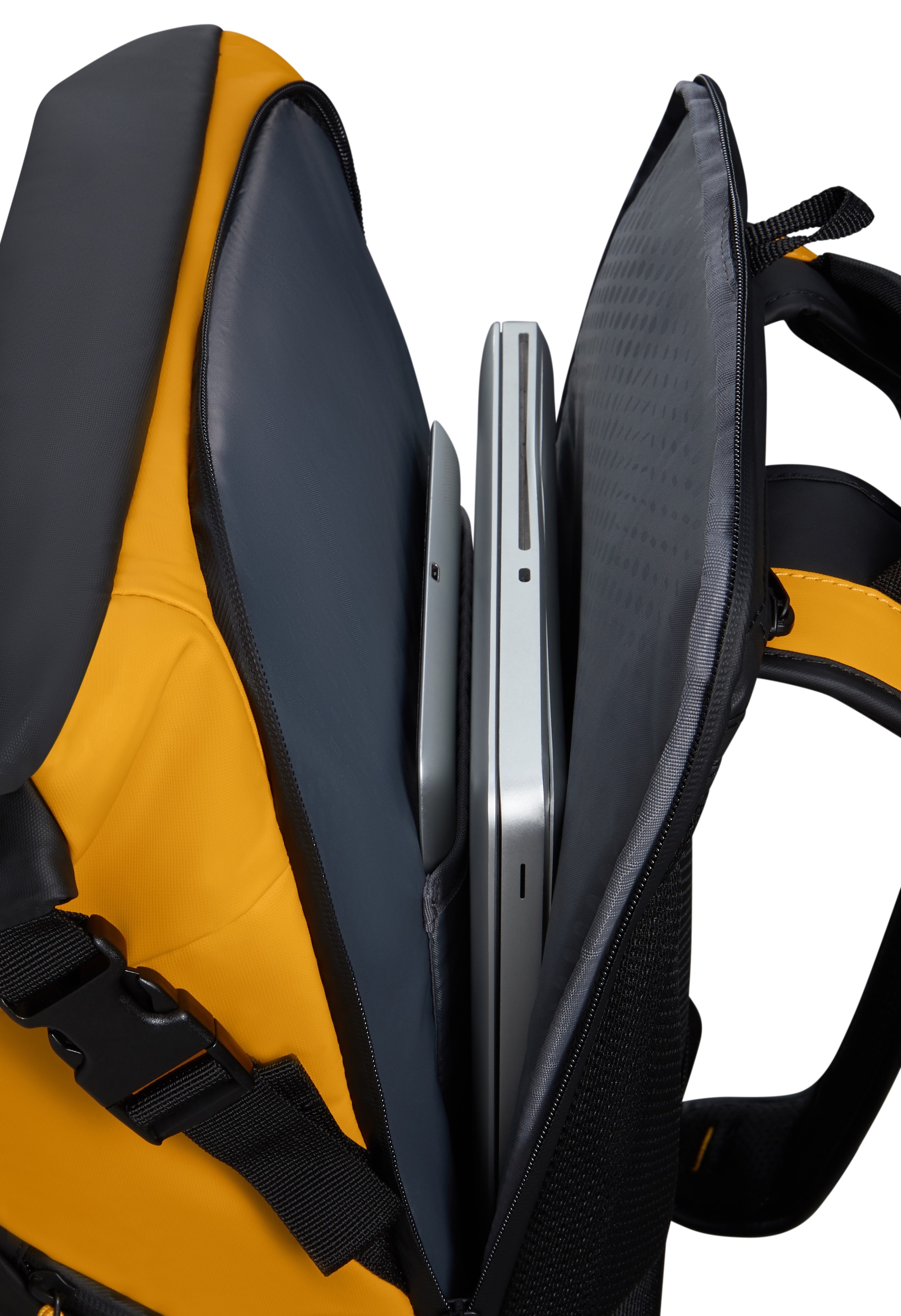 Samsonite Reiserucksack »ECODIVER L«, Freizeitrucksack Laptoprucksack Trolleyaufstecksystem Rolltop Backpack
