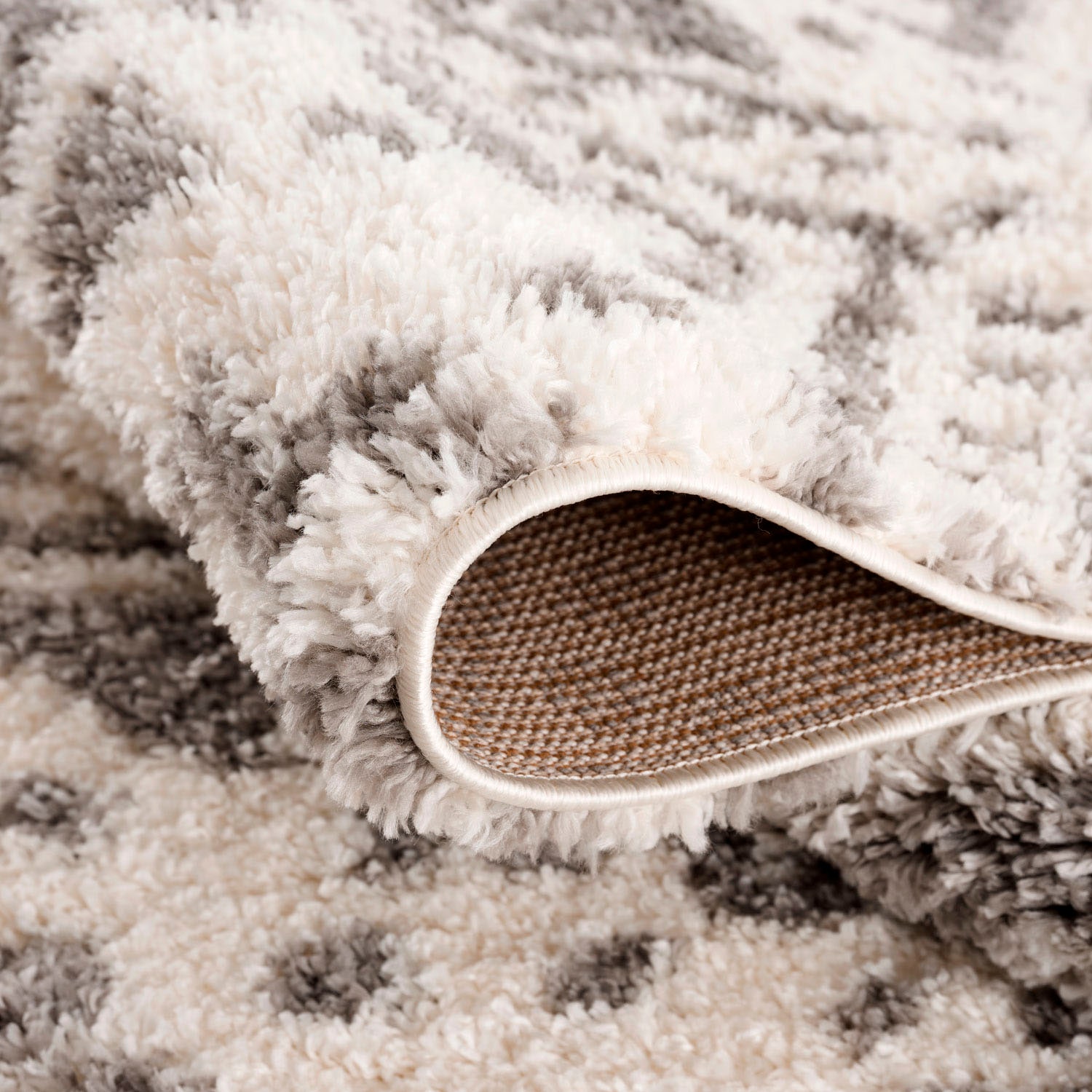 Carpet City Hochflor-Teppich »Pulpy 541«, rechteckig, 30 mm Höhe, besonders weich, mit Fransen, Ethno Look