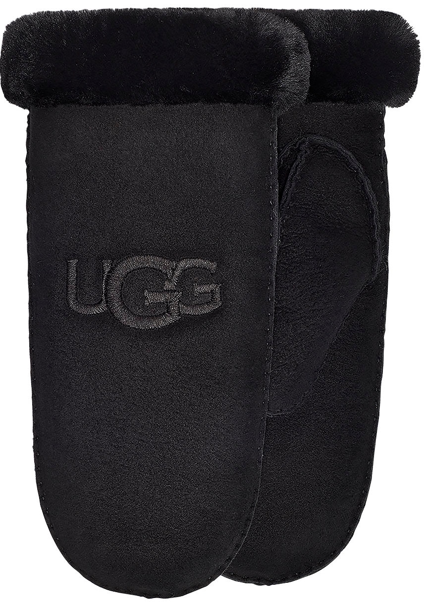 Lederhandschuhe »W SHEARLING UGG EMBROIDER MITTEN«