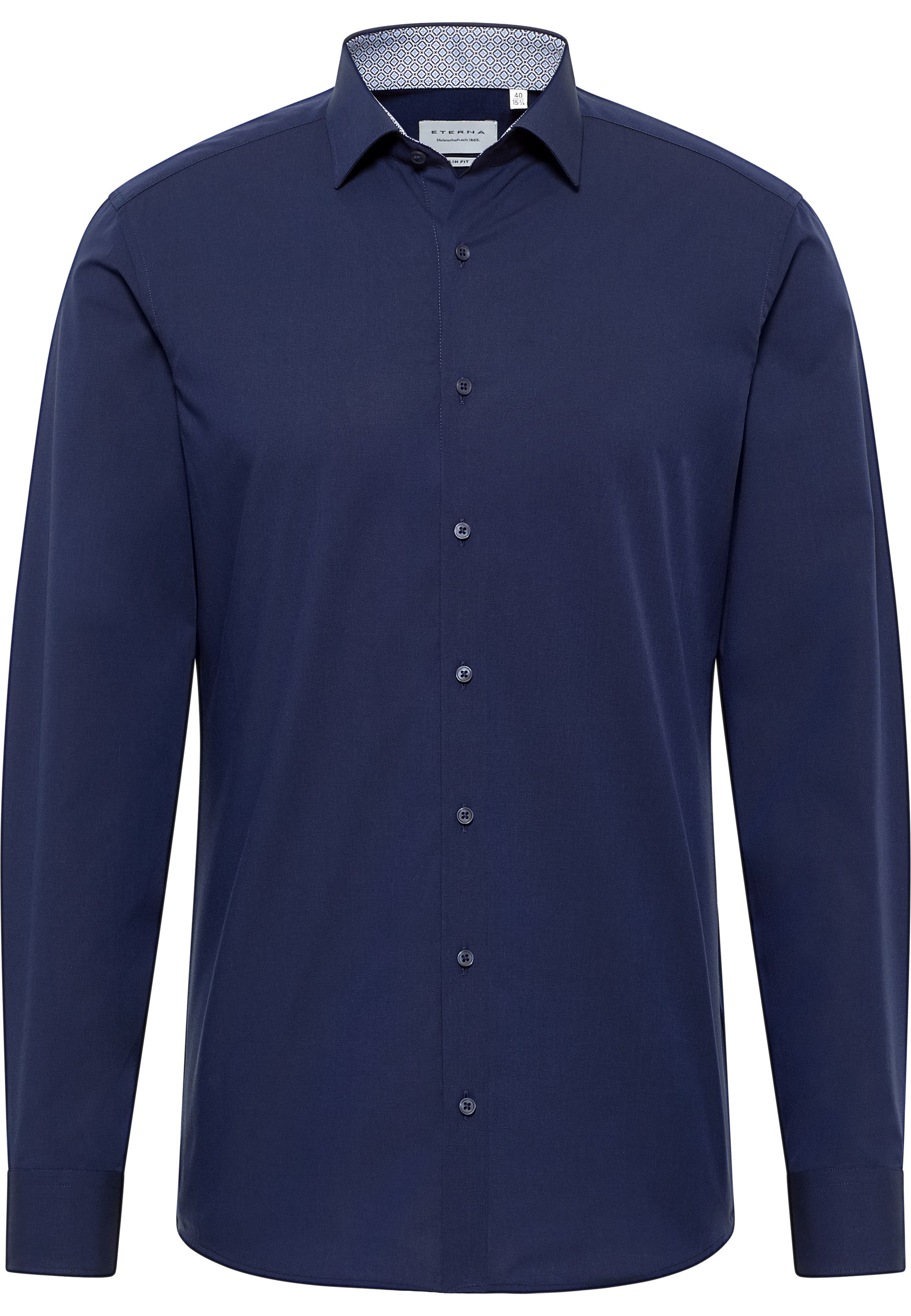 Eterna Langarmhemd »SLIM FIT«, NON IRON (bügelfrei)