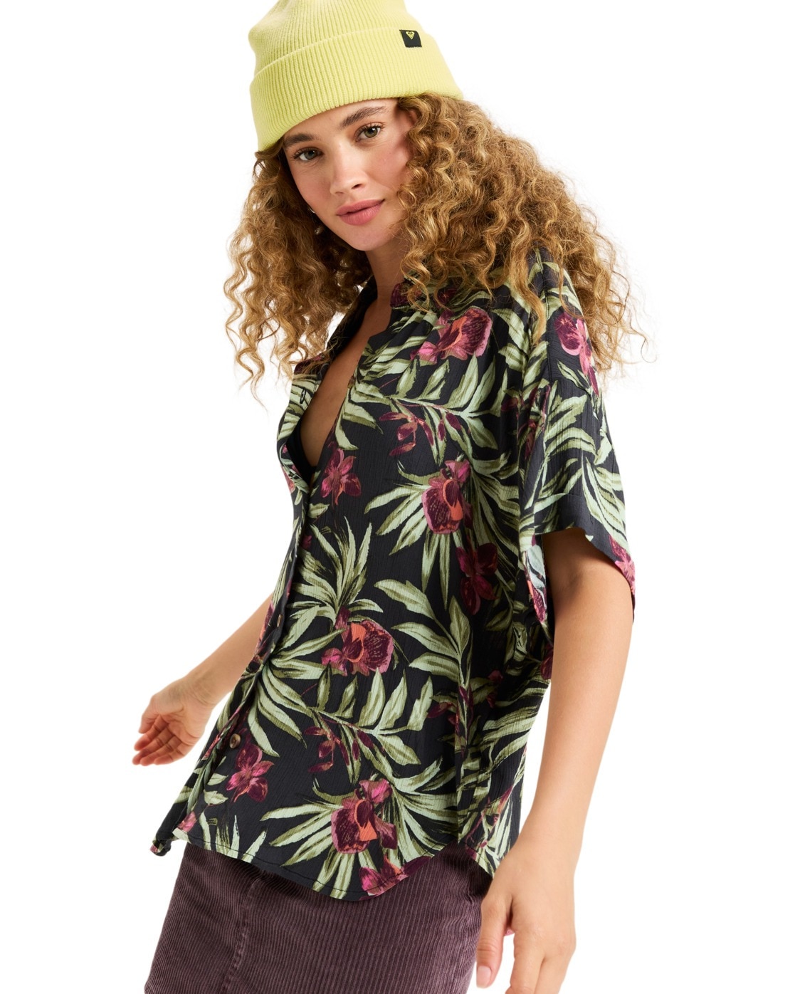 Roxy Kurzarmhemd »Beachy Nostalgia Crinkle«