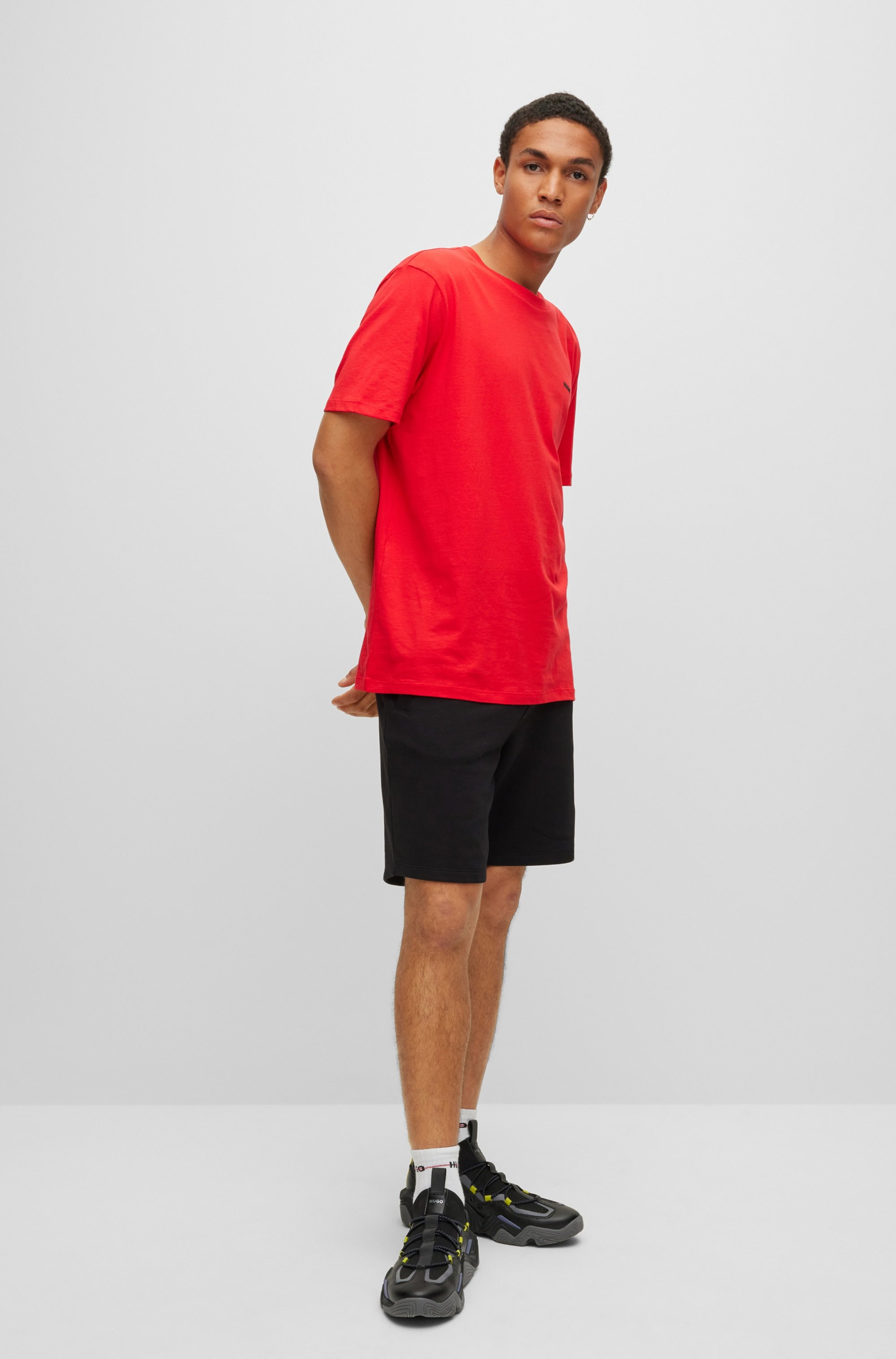 HUGO T-Shirt »Dero« Rundhalsausschnitt, Regular Fit, Basic Must Have