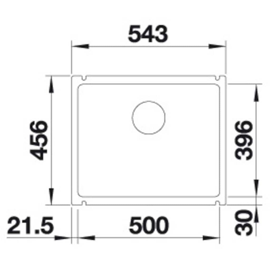 Blanco Küchenspüle »SUBLINE 500-U«