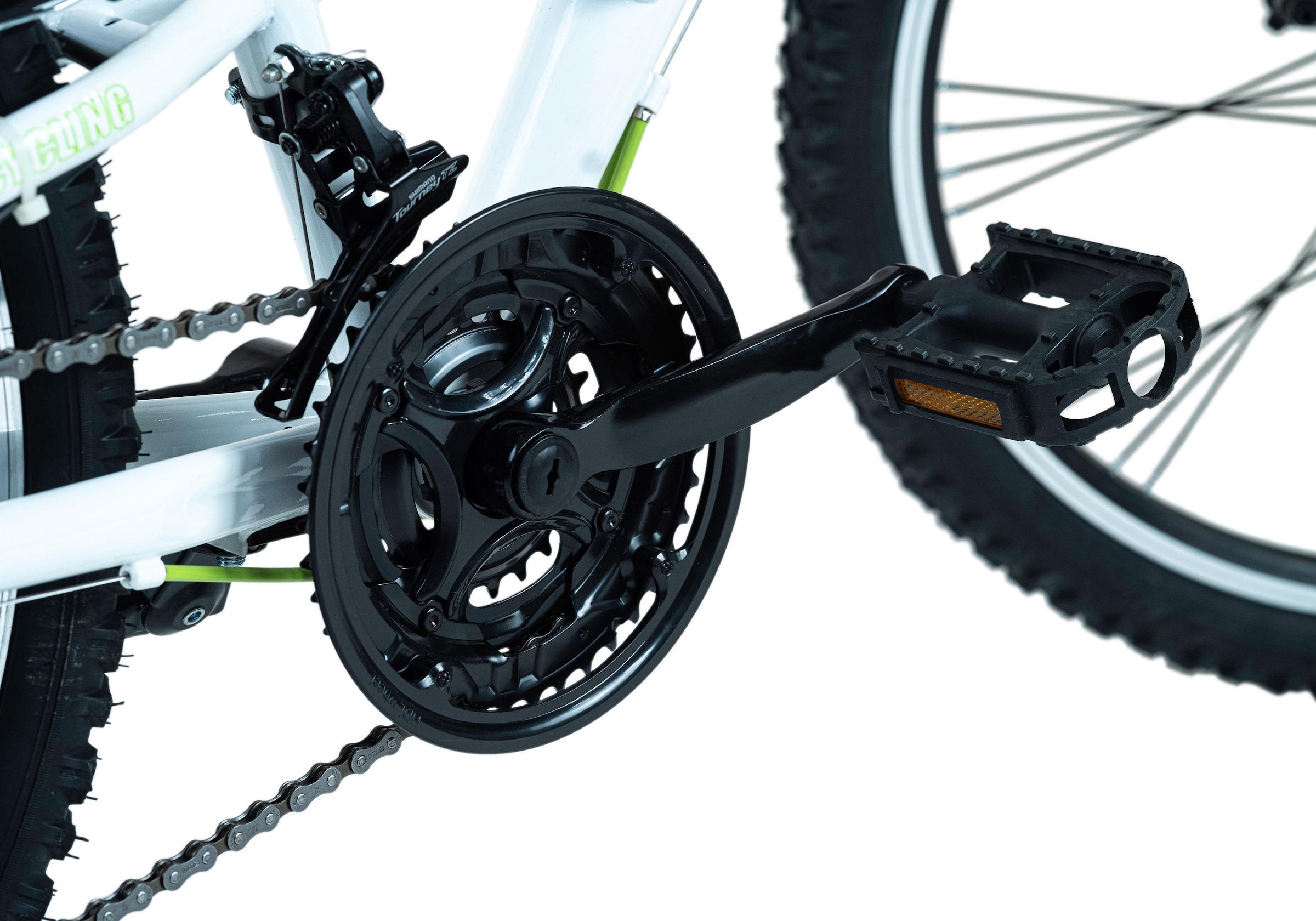 KS Cycling Jugendfahrrad »Formasters«, 21 Gang, Shimano, Tourney Schaltwerk, Kettenschaltung, für Damen und Herren, Kettenschaltung