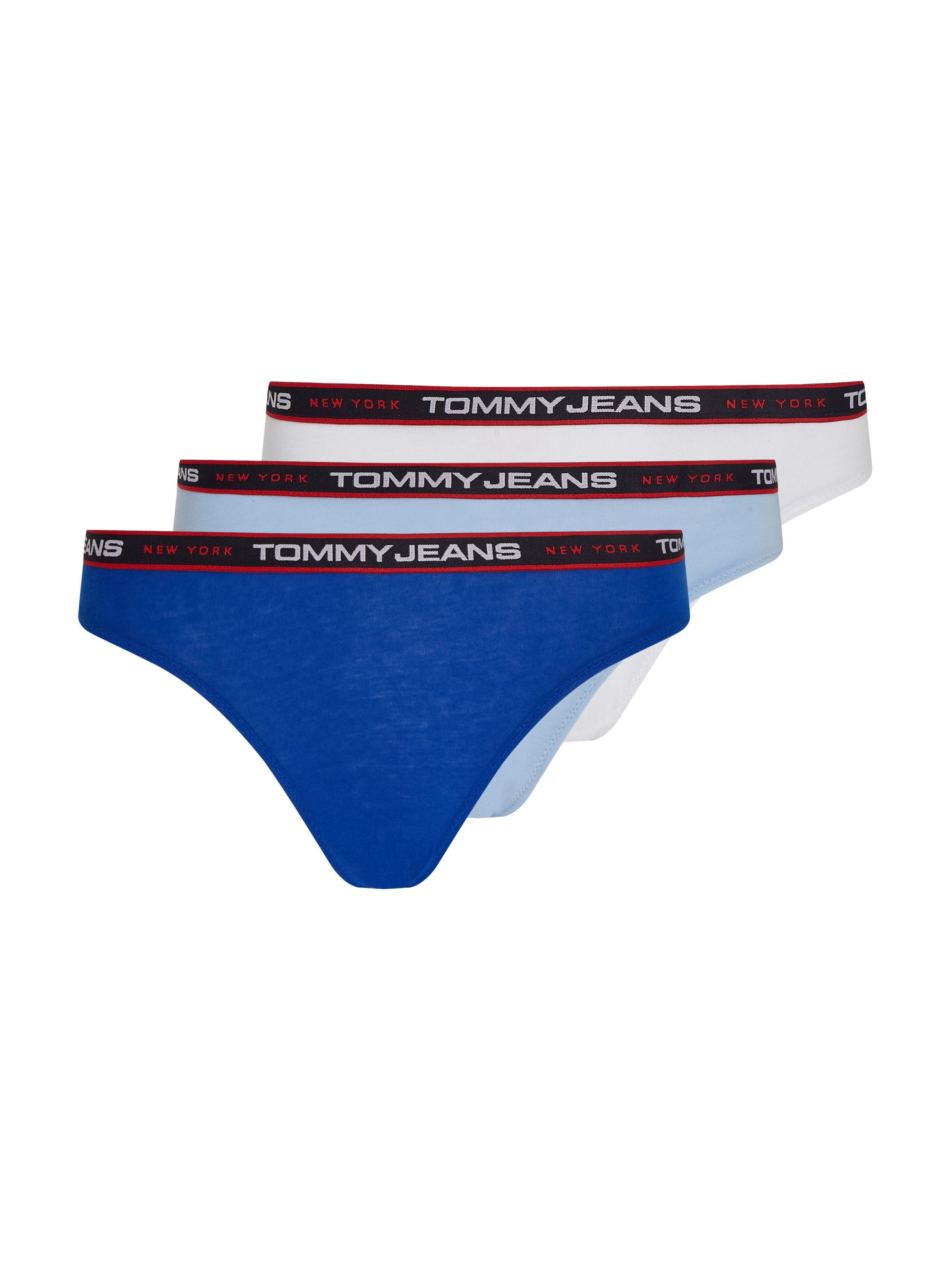 Tommy Hilfiger Underwear Bikinislip mit St., »TJ kaufen BIKINI«, Bund 3P elastischem bei 3er-Pack), (3 OTTO