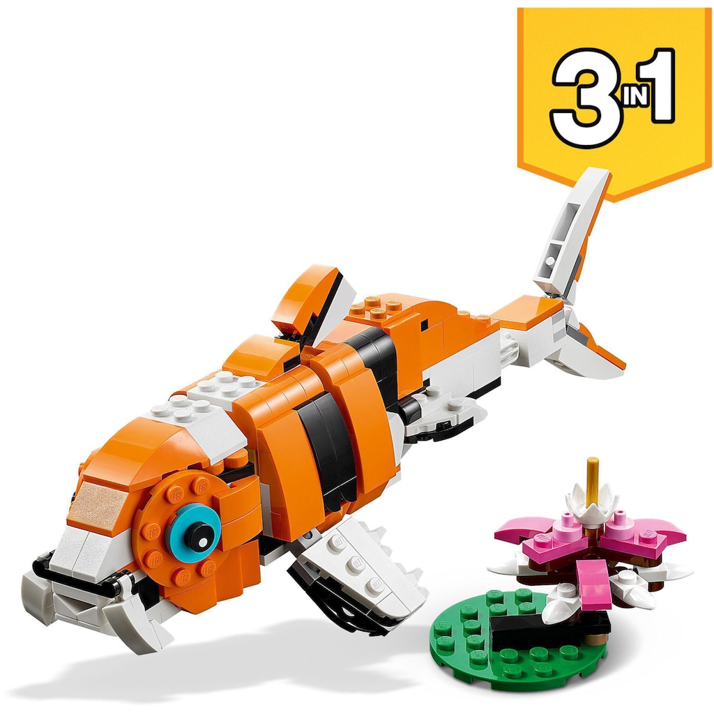 LEGO® Konstruktionsspielsteine »Majestätischer Tiger (31129), LEGO® Creator 3in1«, (755 St.)