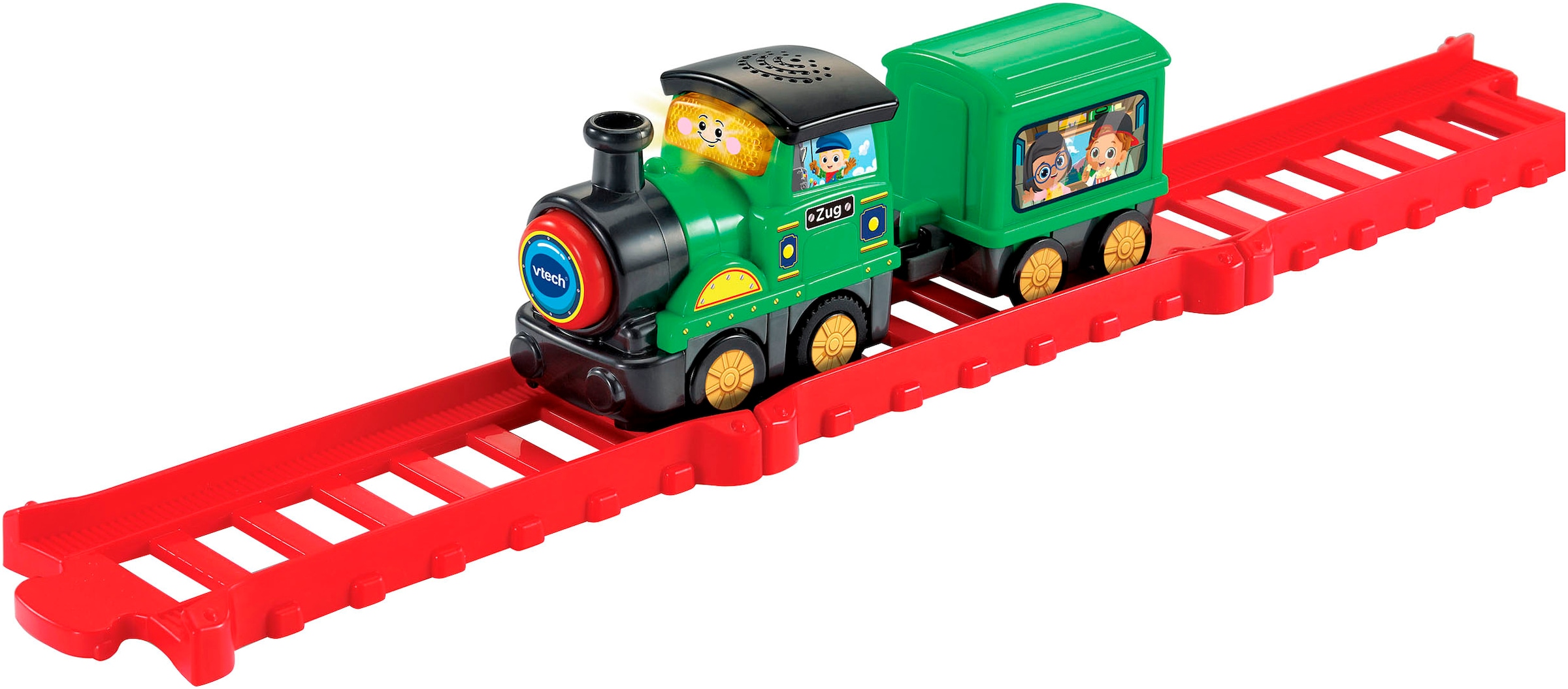 Vtech® Spielzeug-Zug »Tut Tut Baby Flitzer - Motorisierter Zug« mit Licht und Sound