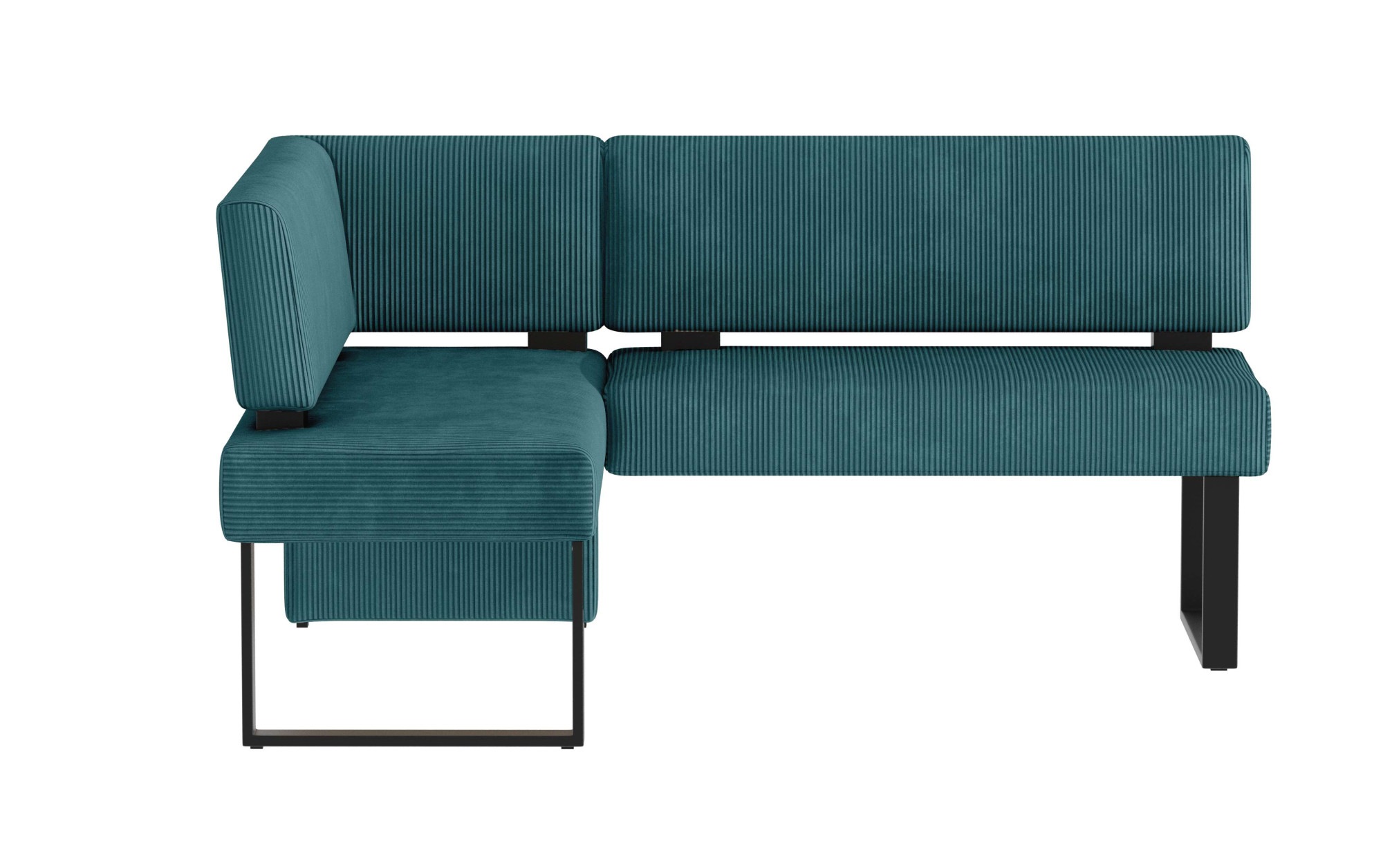 OTTO home Eckbankgruppe »Oliver« Set, 4-tlg, 4 Stk. tlg. Eckbank mit Wellenunterfederung im Sitz, Tisch Massiv Eiche
