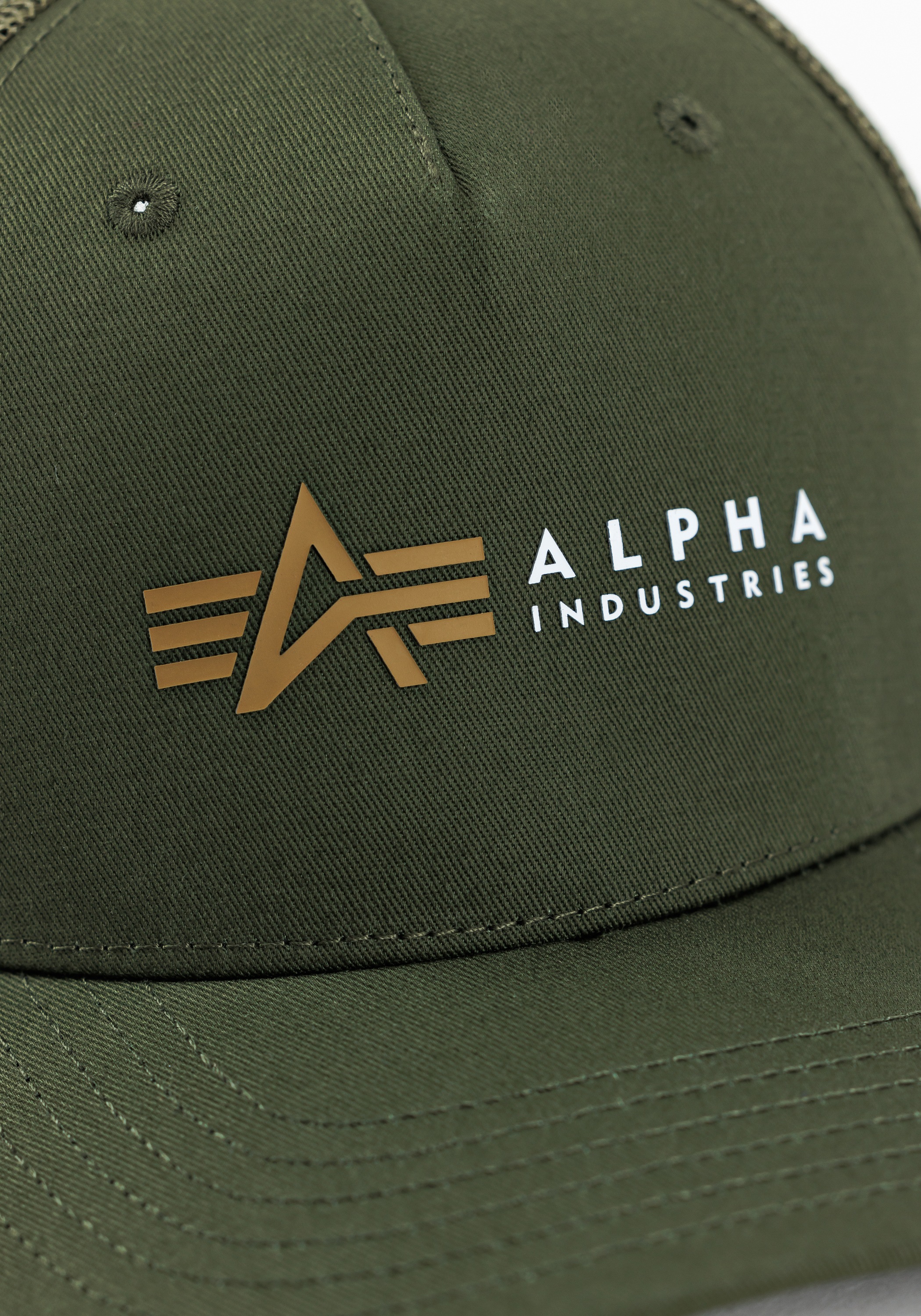 Alpha Industries Trucker Cap »Alpha Industries Accessoires - Headwear Alpha Label Trucker Cap«