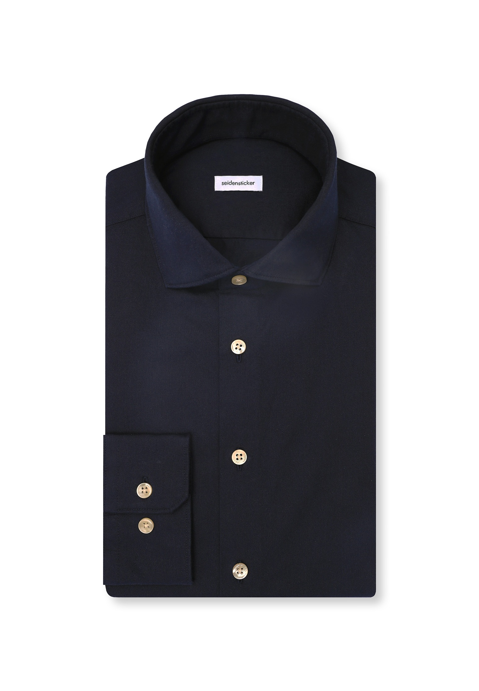 seidensticker Businesshemd Slim 1/1 Kentkragen Uni