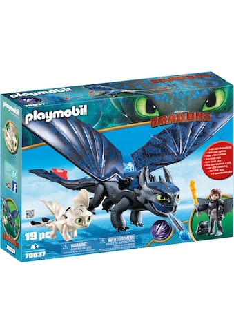 Playmobil® Konstruktions-Spielset »Ohnezahn und Hicks Spielset (70037), Dragons«, (19... kaufen
