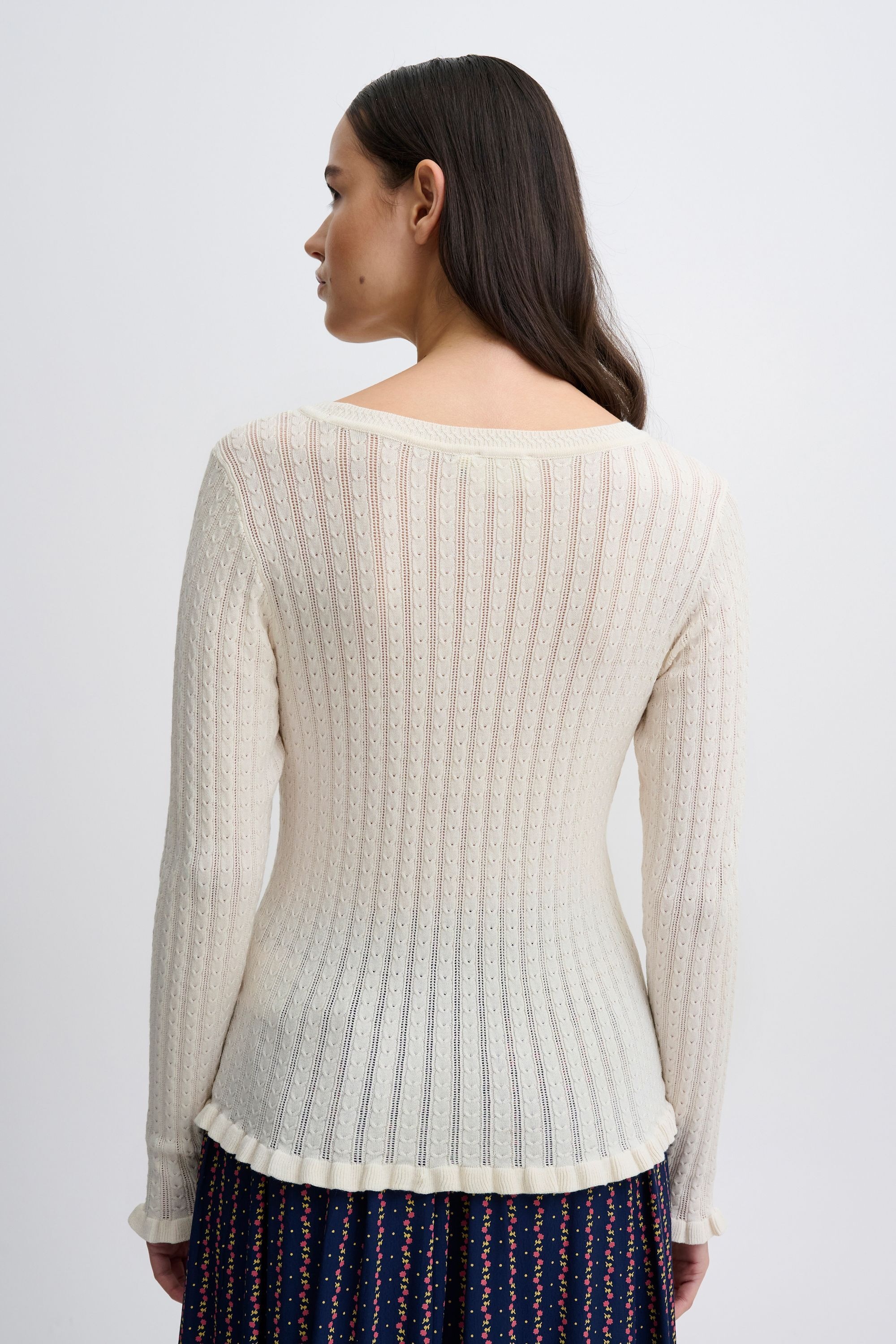 ATELIER RÊVE Strickfleece-Pullover »Strickpullover IRFantino«