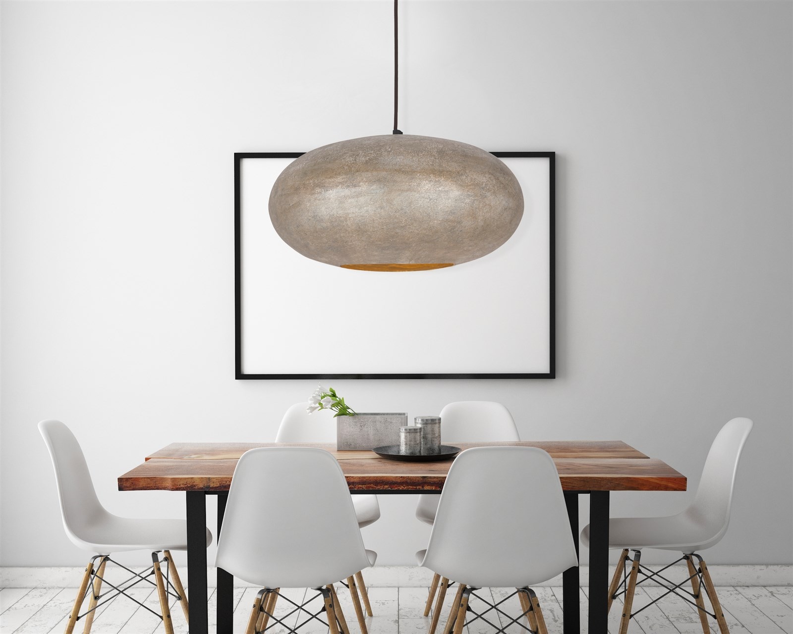 Kayoom Hängeleuchte »Terrific in Champagner, ohne Leuchtmittel, LxBxH: 40 x 40 x 20 cm« E27 1 Stk.