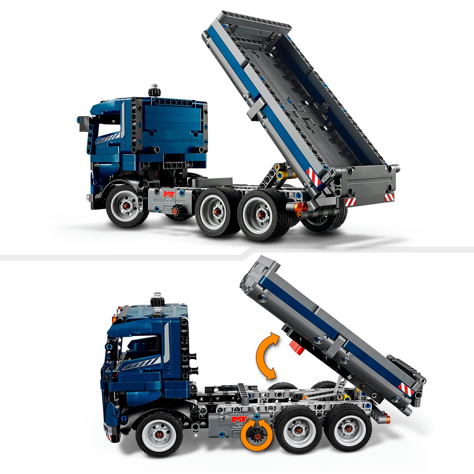 LEGO® Konstruktionsspielsteine »Kipplaster (42203), LEGO® Technic«, (462 St.), Made in Europe