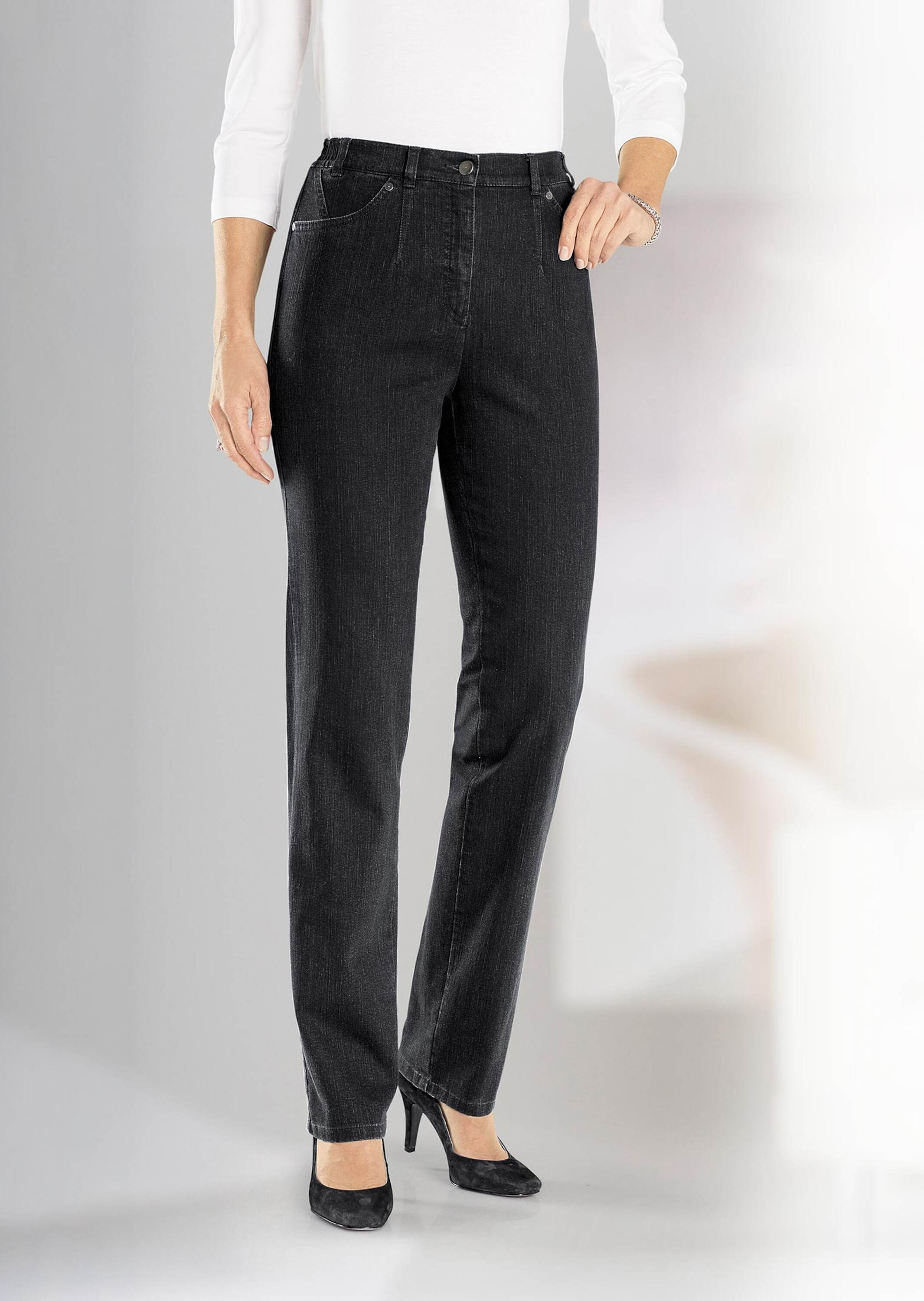 GOLDNER Regular-fit-Jeans »Classic Jeans CARLA«