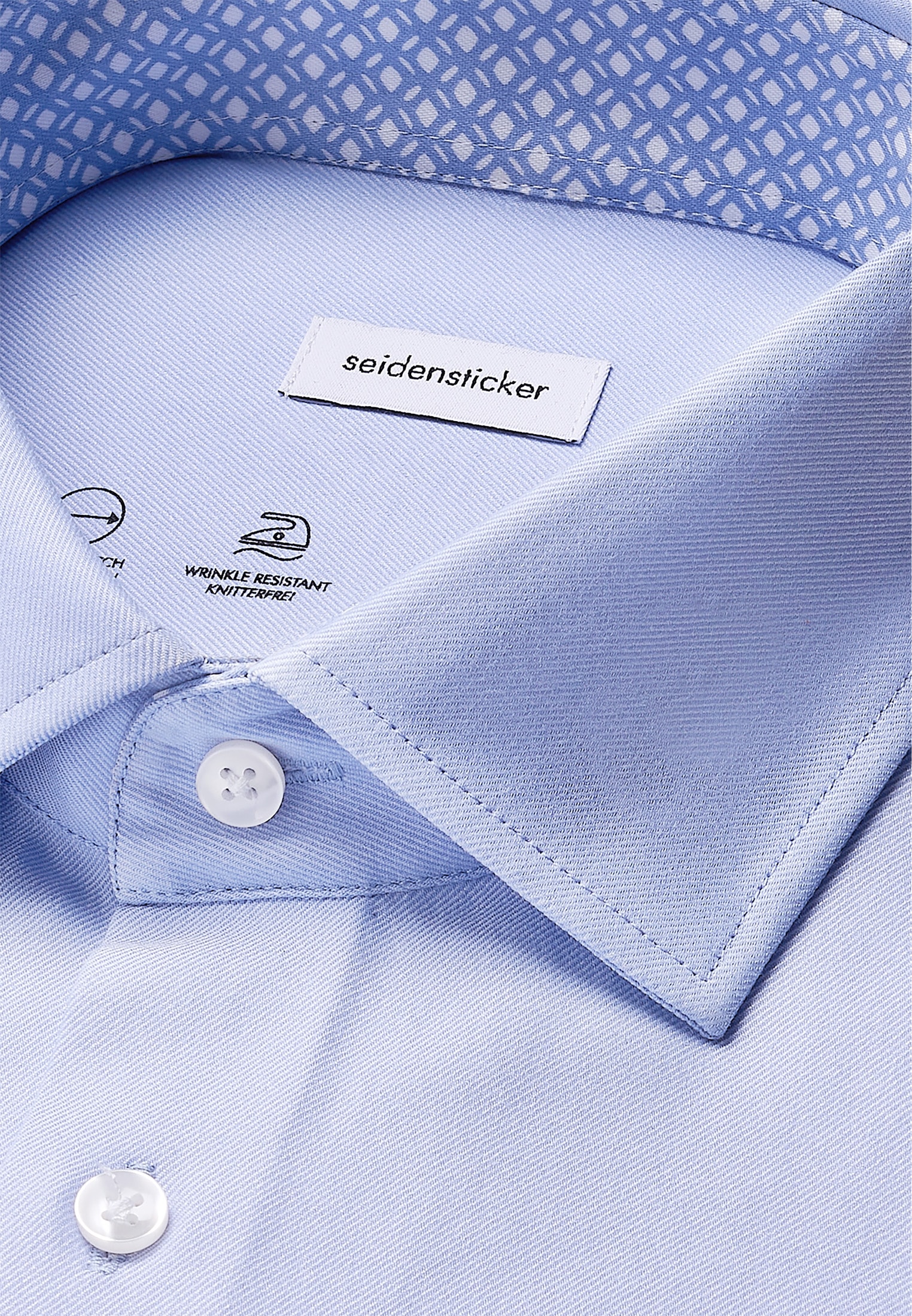 seidensticker Businesshemd »Schwarze Rose«, Regular 1/1 Kentkragen Uni