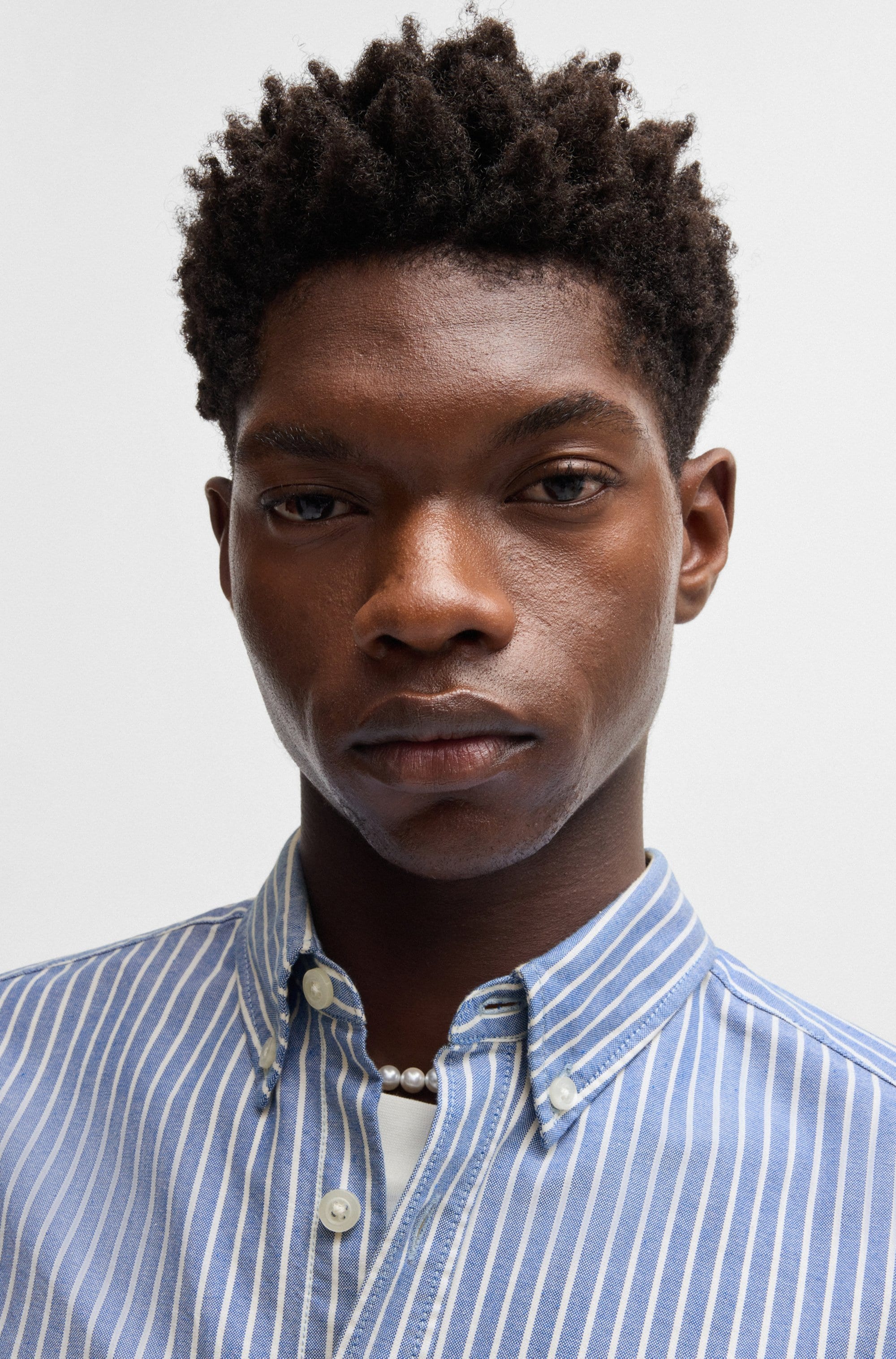 HUGO Blue Langarmhemd »Ebill«, oversize