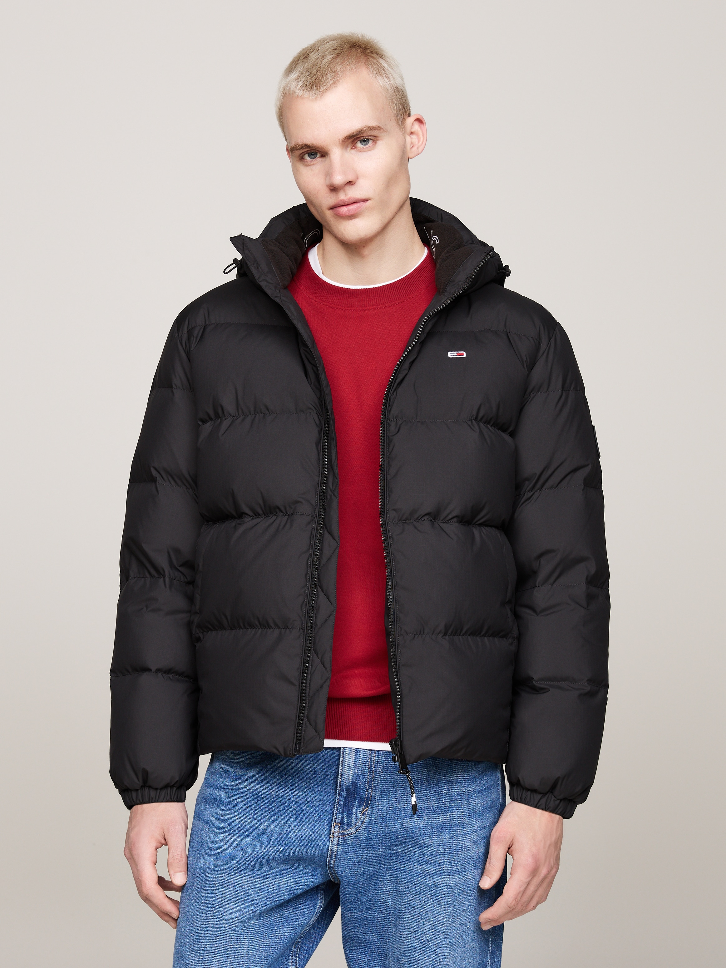 Tommy Jeans Steppjacke »TJM ESSENTIAL DOWN JACKET EXT«, mit Kapuze