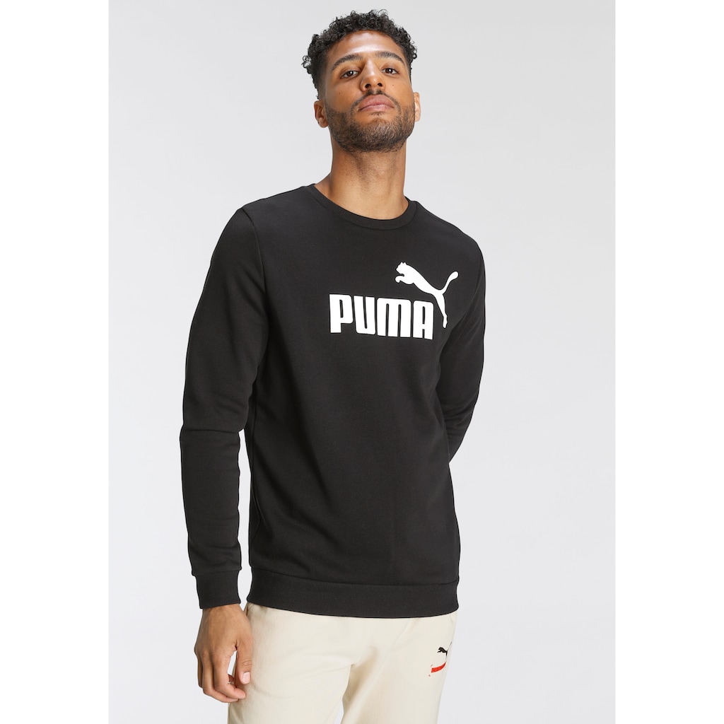 PUMA Langarmshirt »ESS BIG LOGO CREW TR«