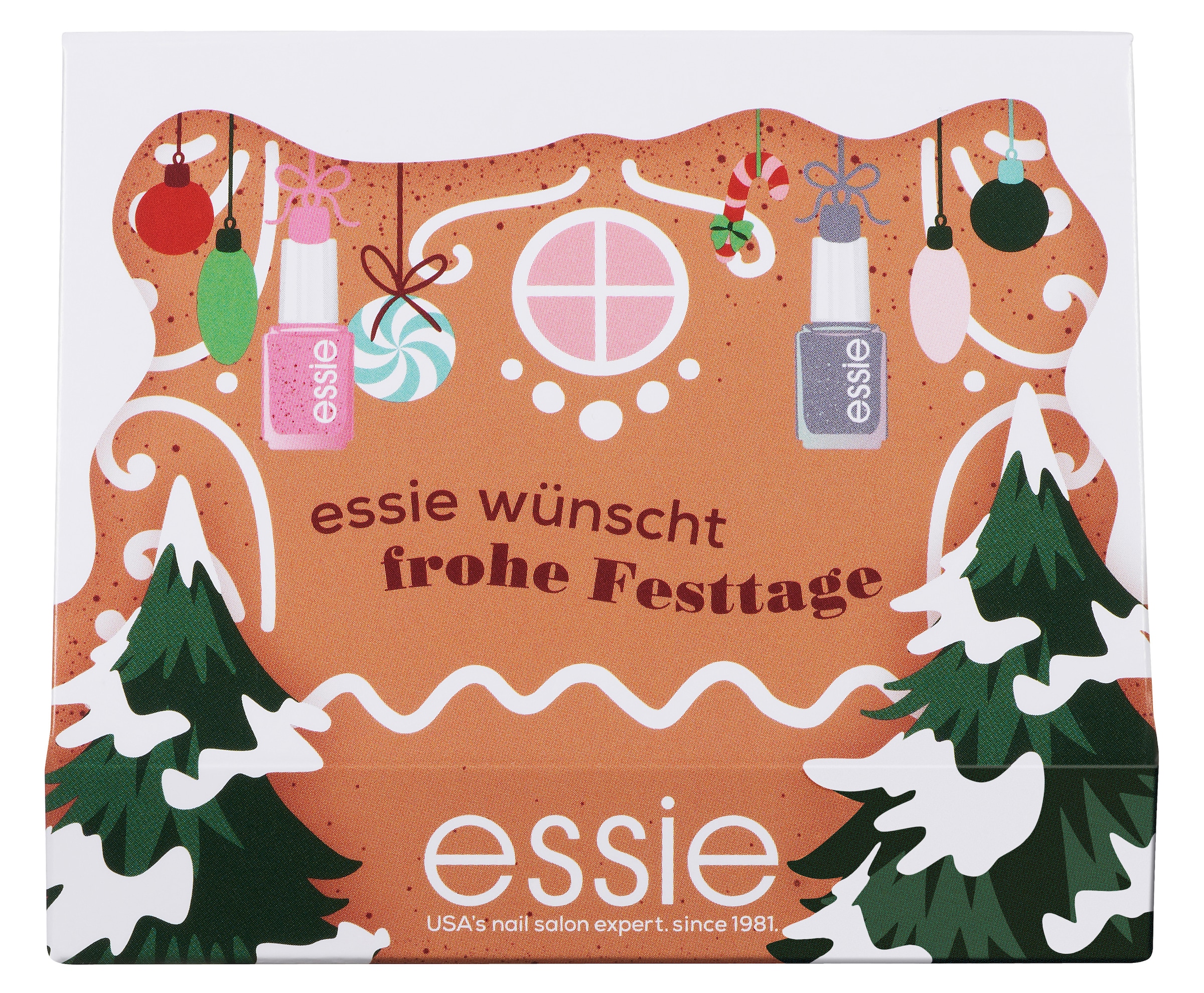 essie Nagellack-Set »Essie Weihnachtsgeschenk 2024«, mit natürlichen Inhaltsstoffen