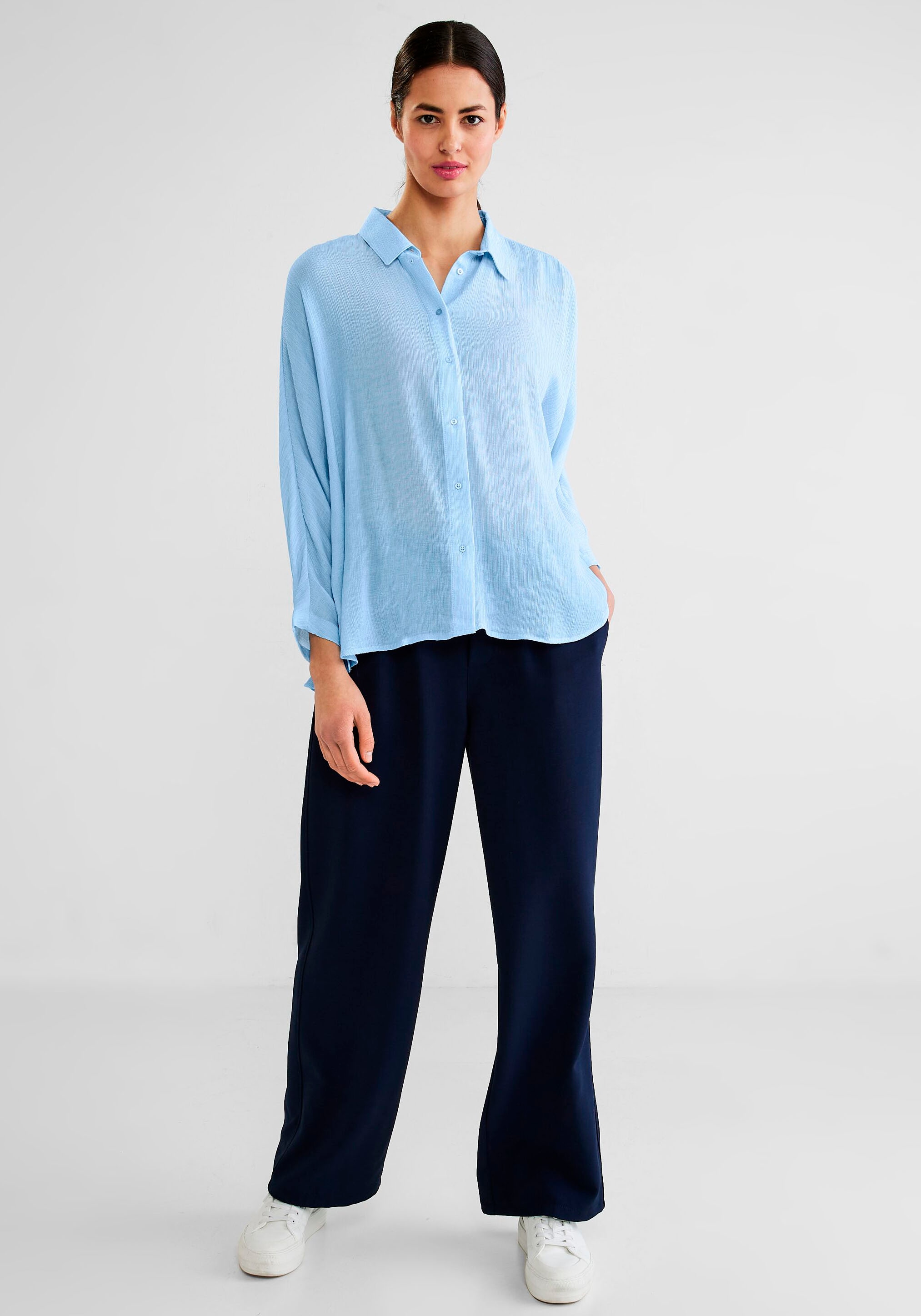 STREET ONE Hemdbluse, mit 3/4 Ärmeln bestellen online bei OTTO | Blusenkleider