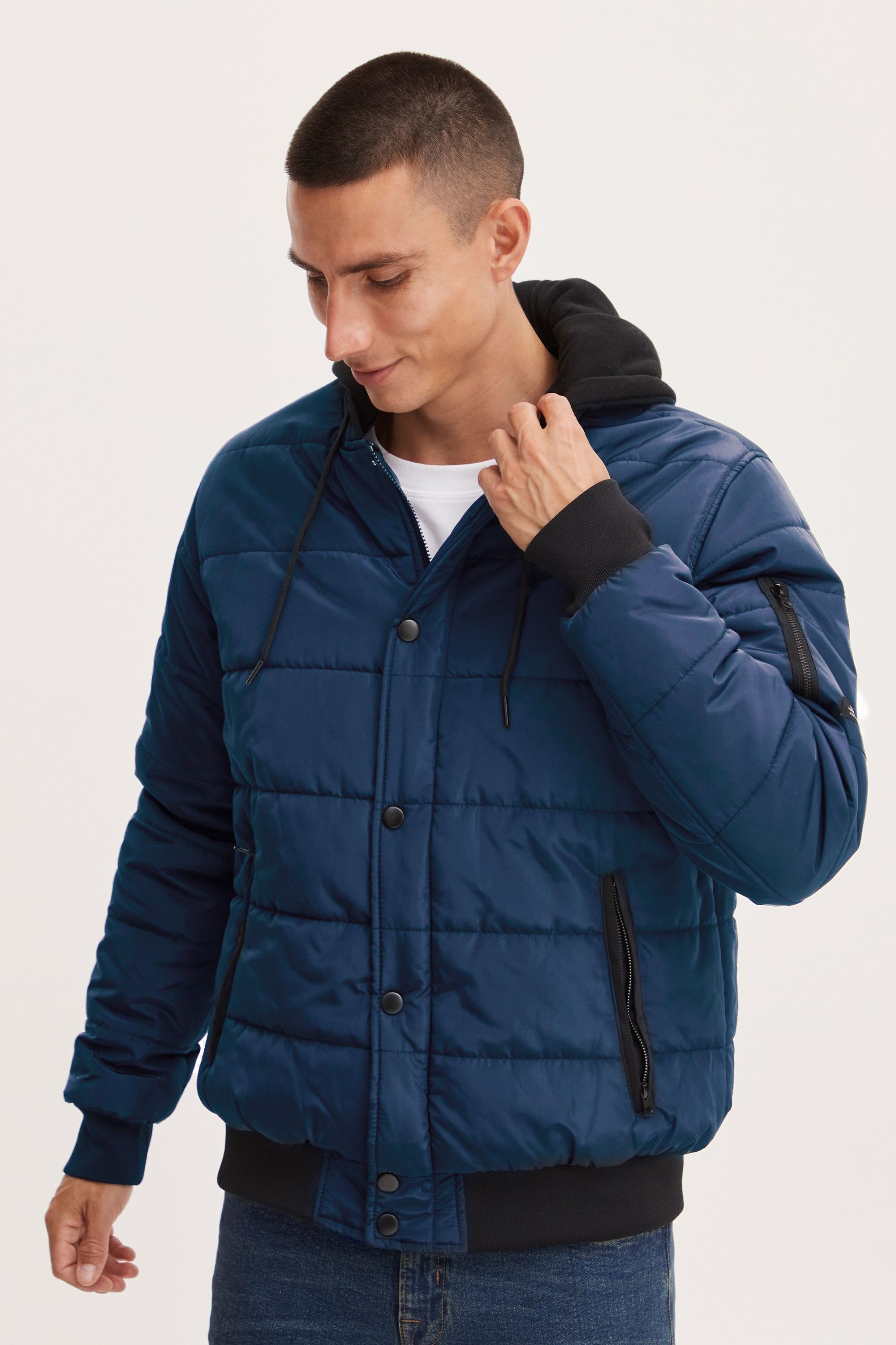 Blend Kurzjacke »Kurzjacke BHOuterwear«, mit Kapuze